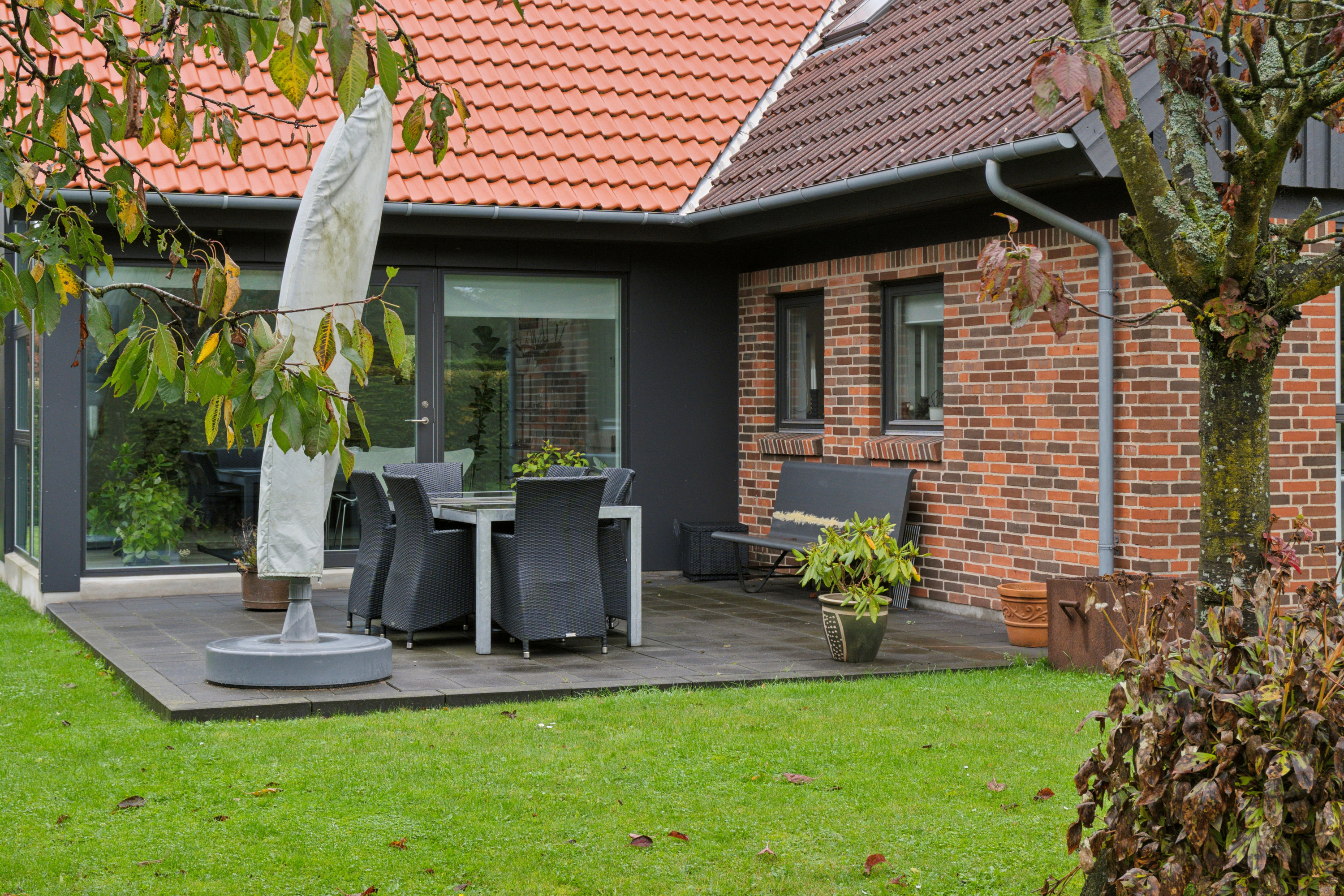 Fremhævet terrasse  billede i fuldskærmstilstand. Billede af Skovkanten 143, 4700 Næstved