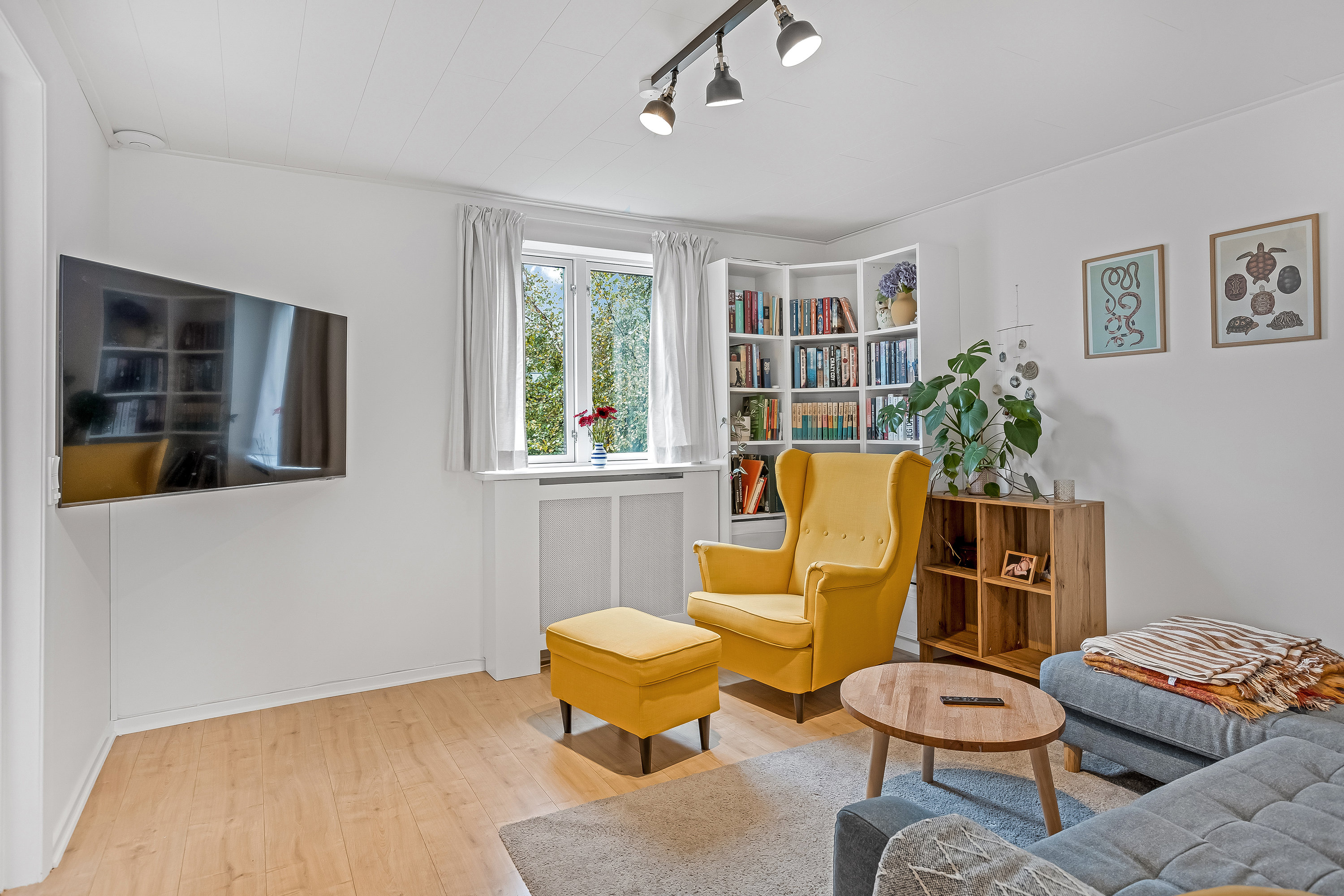 Fremhævet stue billede i fuldskærmstilstand. Billede af Kikkebjergvej 31, Nordby, 6720 Fanø