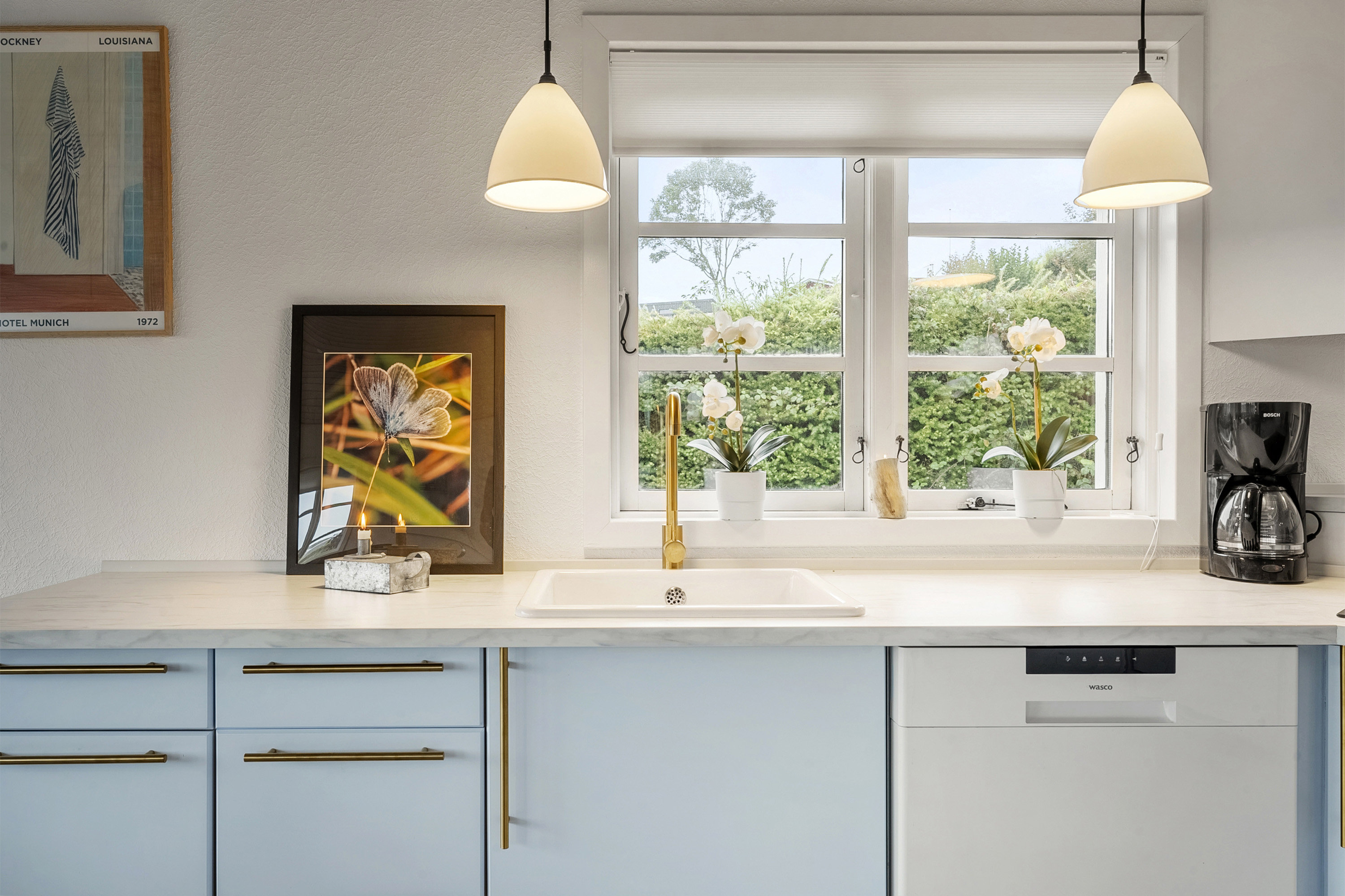 Fremhævet køkken billede i fuldskærmstilstand. Billede af Skarkær 110, Skarrev, 6200 Aabenraa