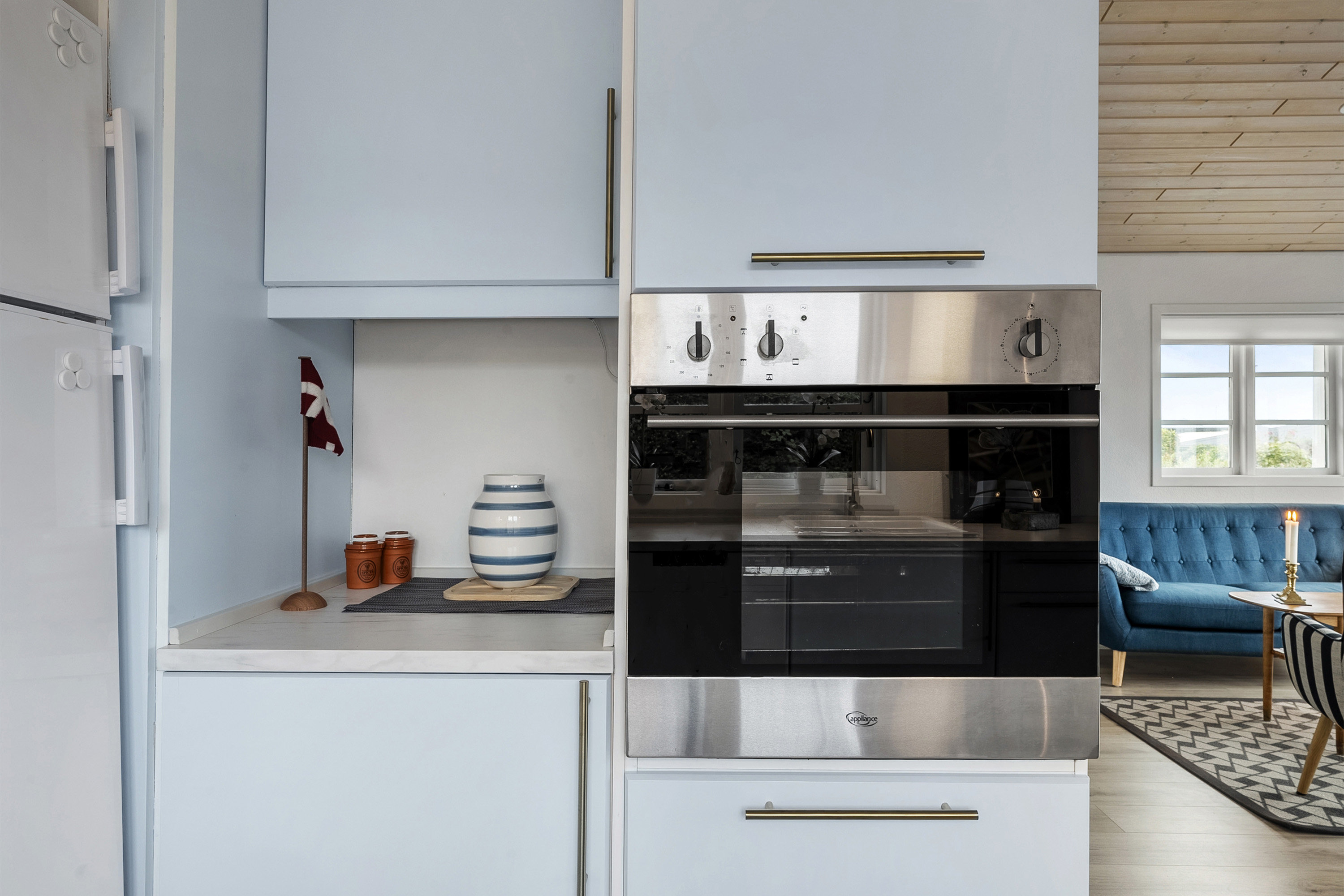 Fremhævet køkken billede i fuldskærmstilstand. Billede af Skarkær 110, Skarrev, 6200 Aabenraa