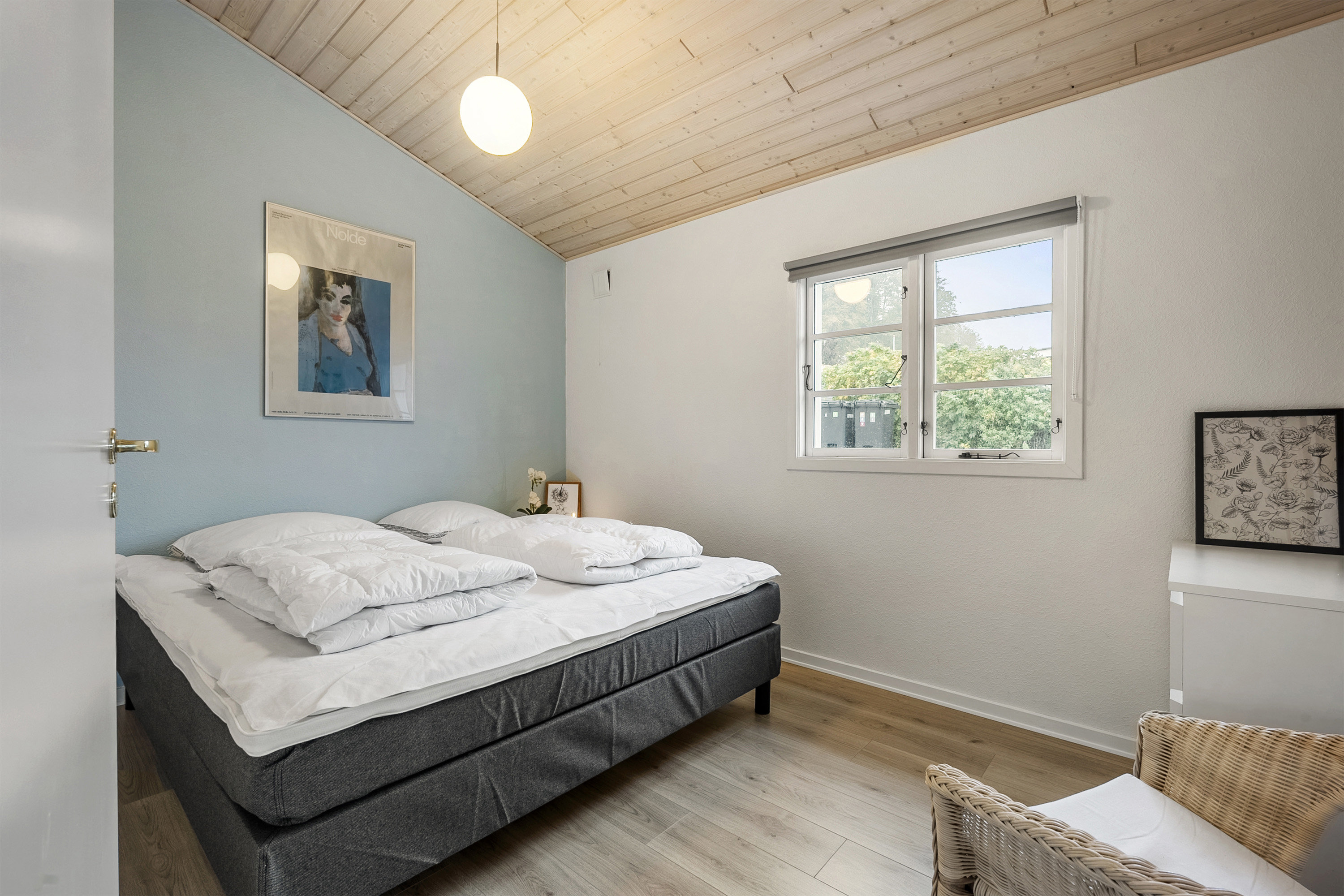 Fremhævet soveværelse billede i fuldskærmstilstand. Billede af Skarkær 110, Skarrev, 6200 Aabenraa