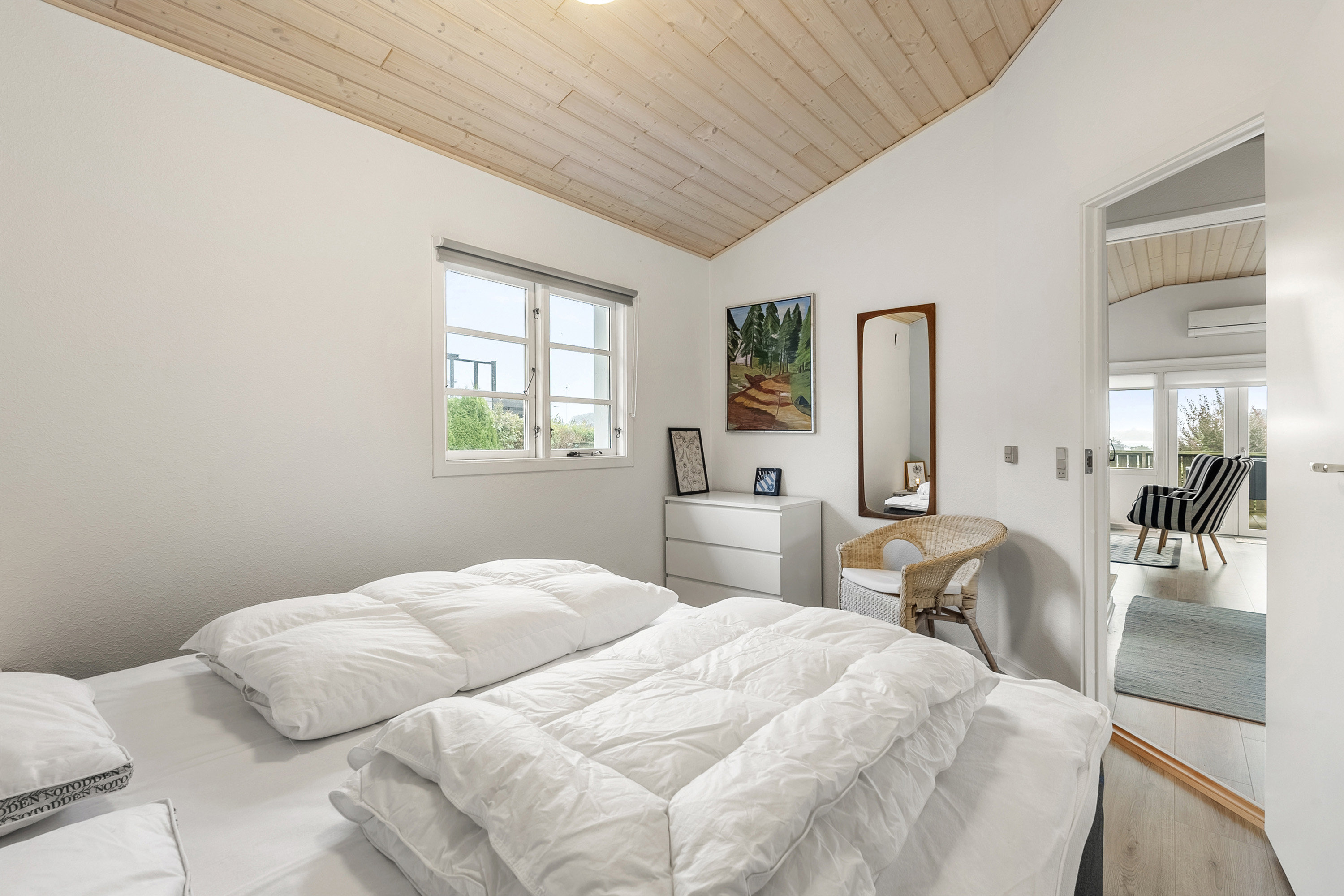 Fremhævet soveværelse billede i fuldskærmstilstand. Billede af Skarkær 110, Skarrev, 6200 Aabenraa