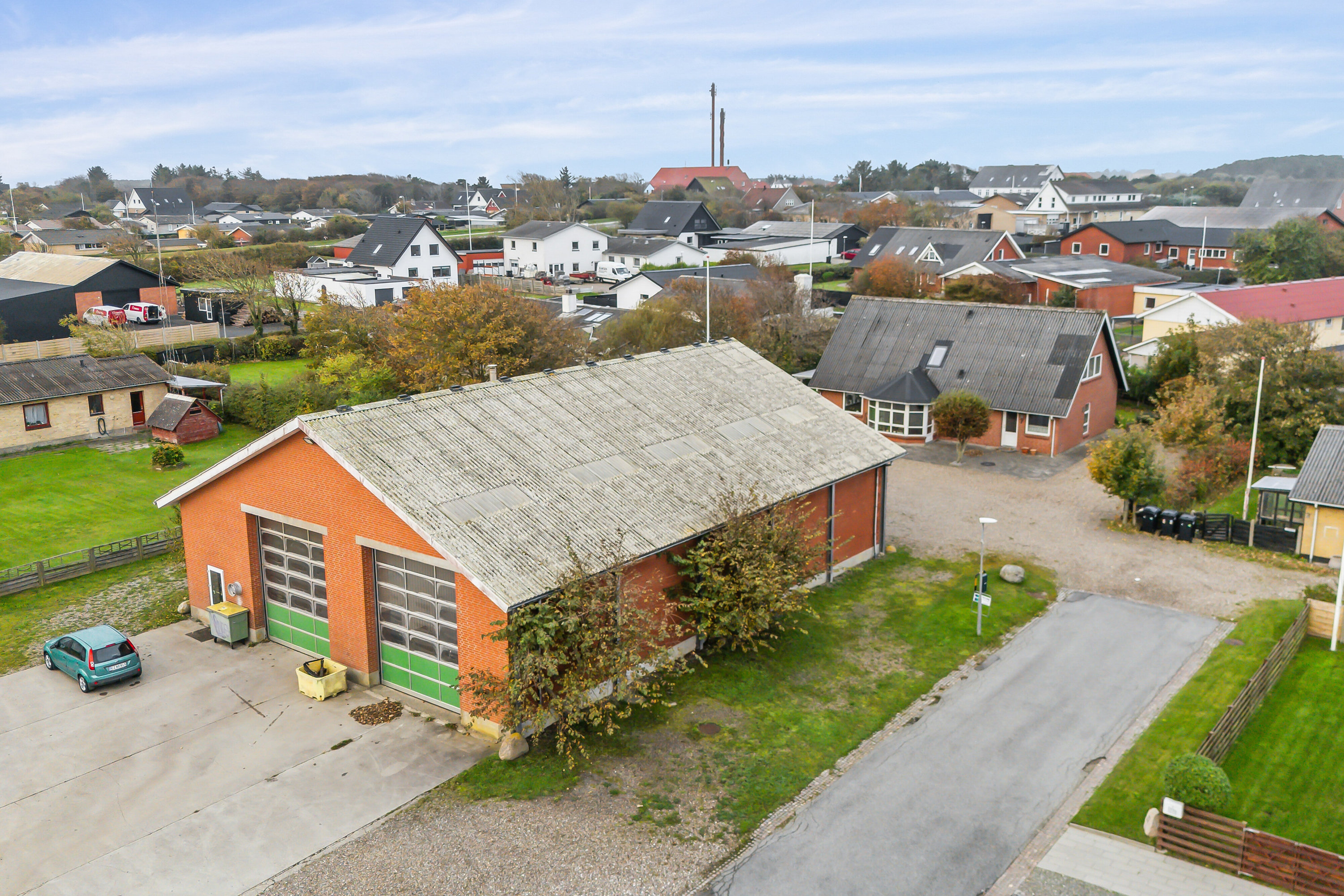 Miniaturebillede 1: luftfoto. Billede af Glaspustervej 7, 7730 Hanstholm