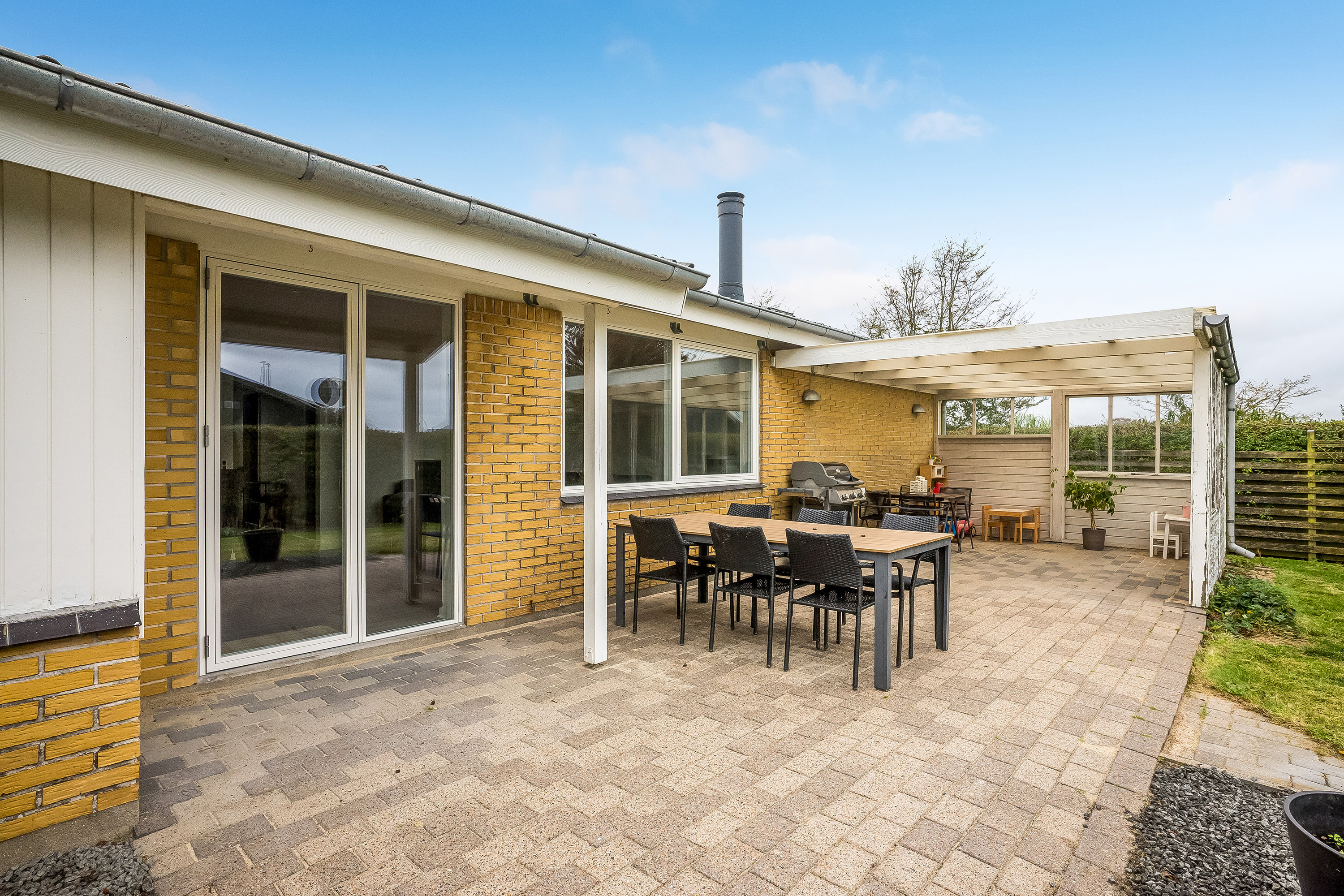 Villa: Terrasse på Musvågevej 13, Heldum, 7620 Lemvig