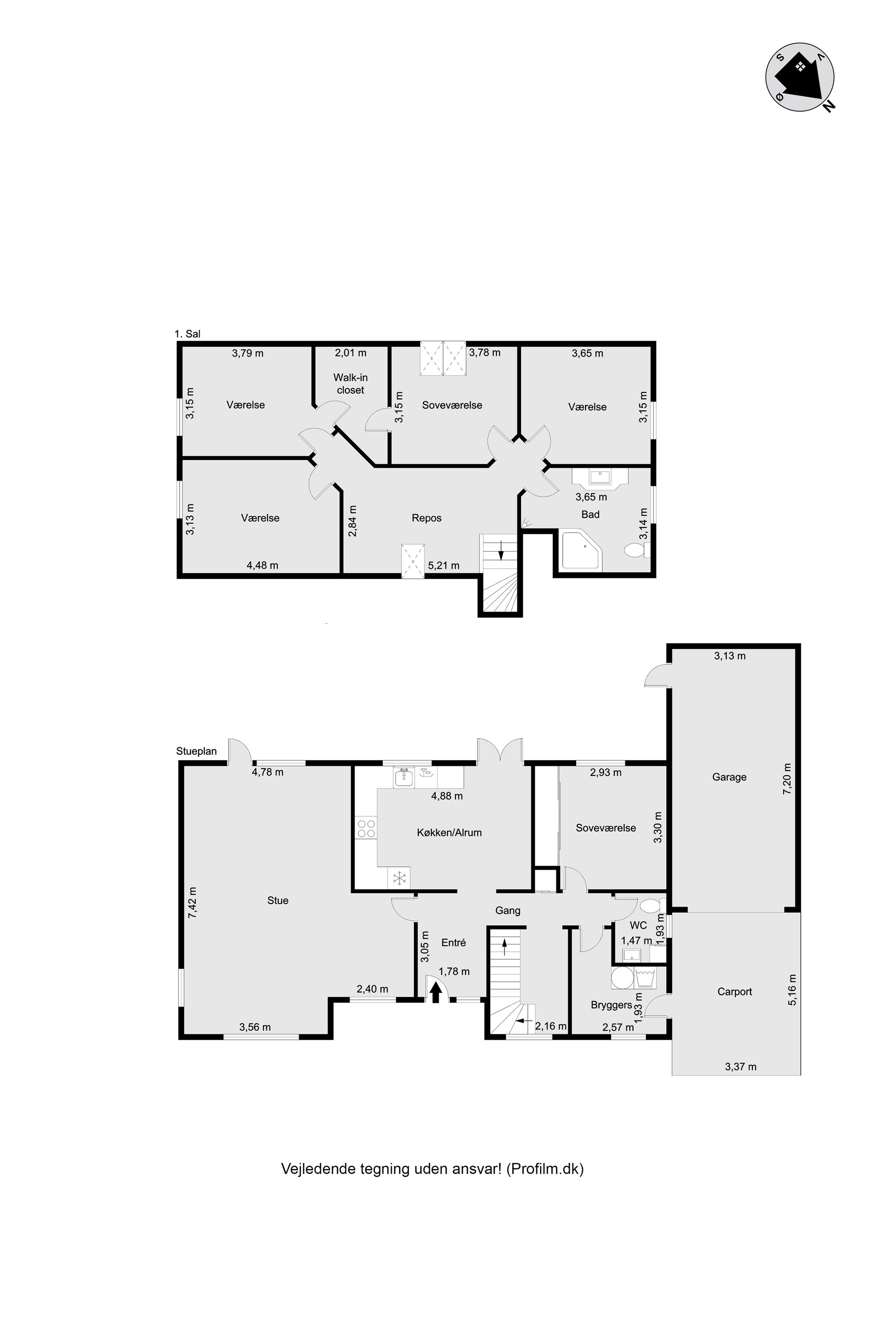 Plantegninger billede af Bytoften 95, Tjørring, 7400 Herning