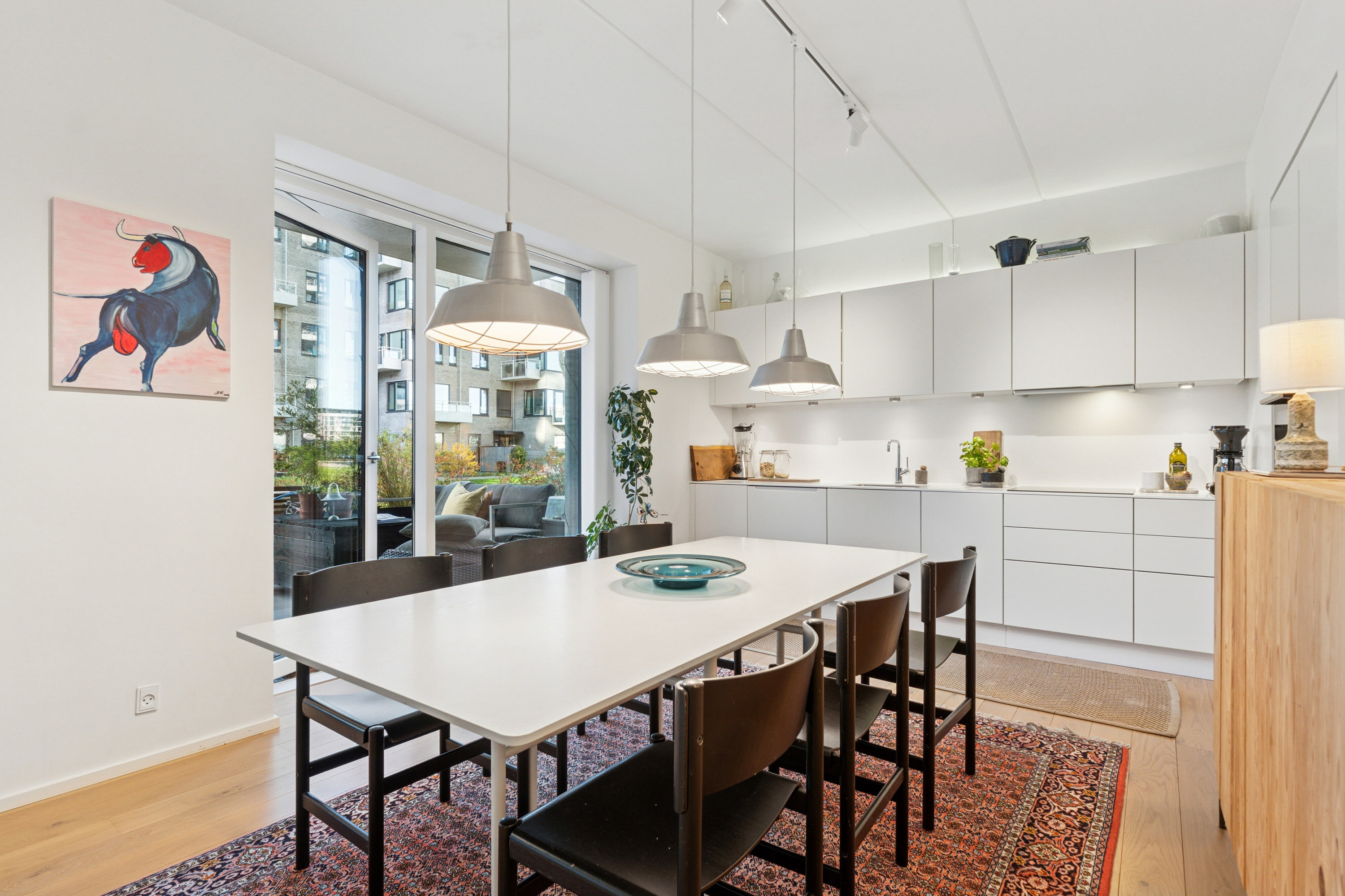 Fremhævet spisestue billede i fuldskærmstilstand. Billede af Islands Brygge 38A, st.. tv., 2300 København S