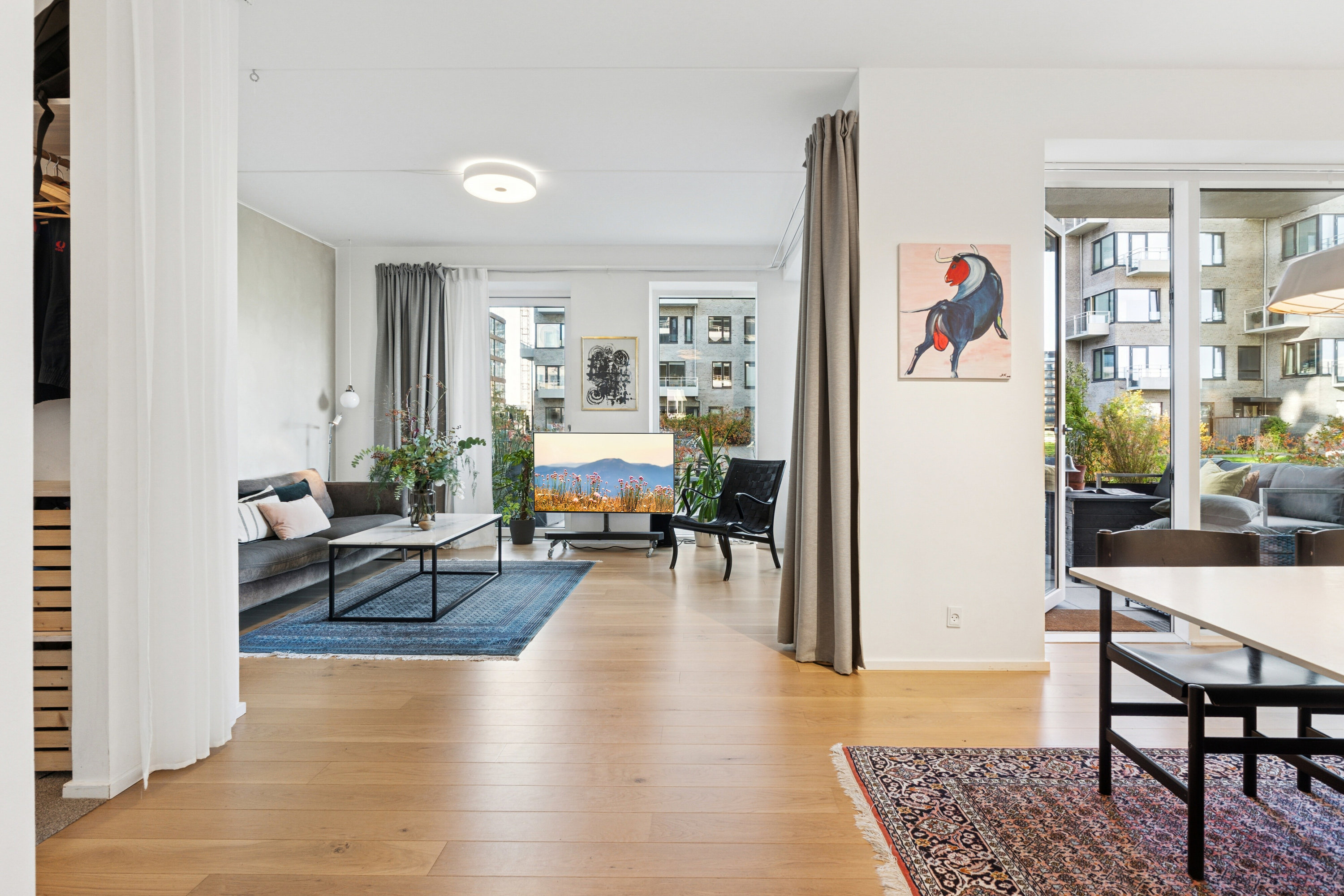 Fremhævet spisestue billede i fuldskærmstilstand. Billede af Islands Brygge 38A, st.. tv., 2300 København S