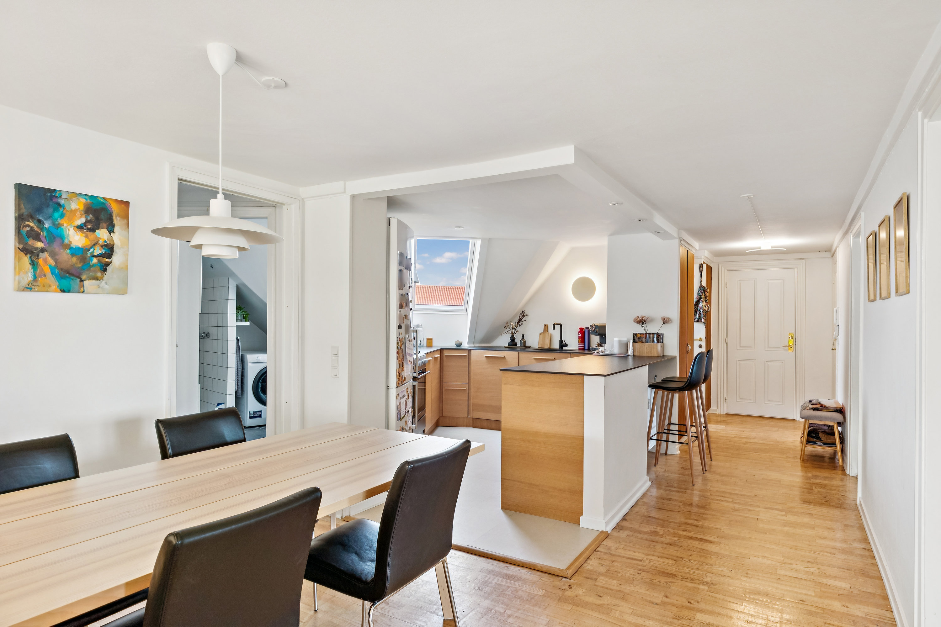 Fremhævet stue billede i fuldskærmstilstand. Billede af Strandboulevarden 105, 5. tv., 2100 København Ø