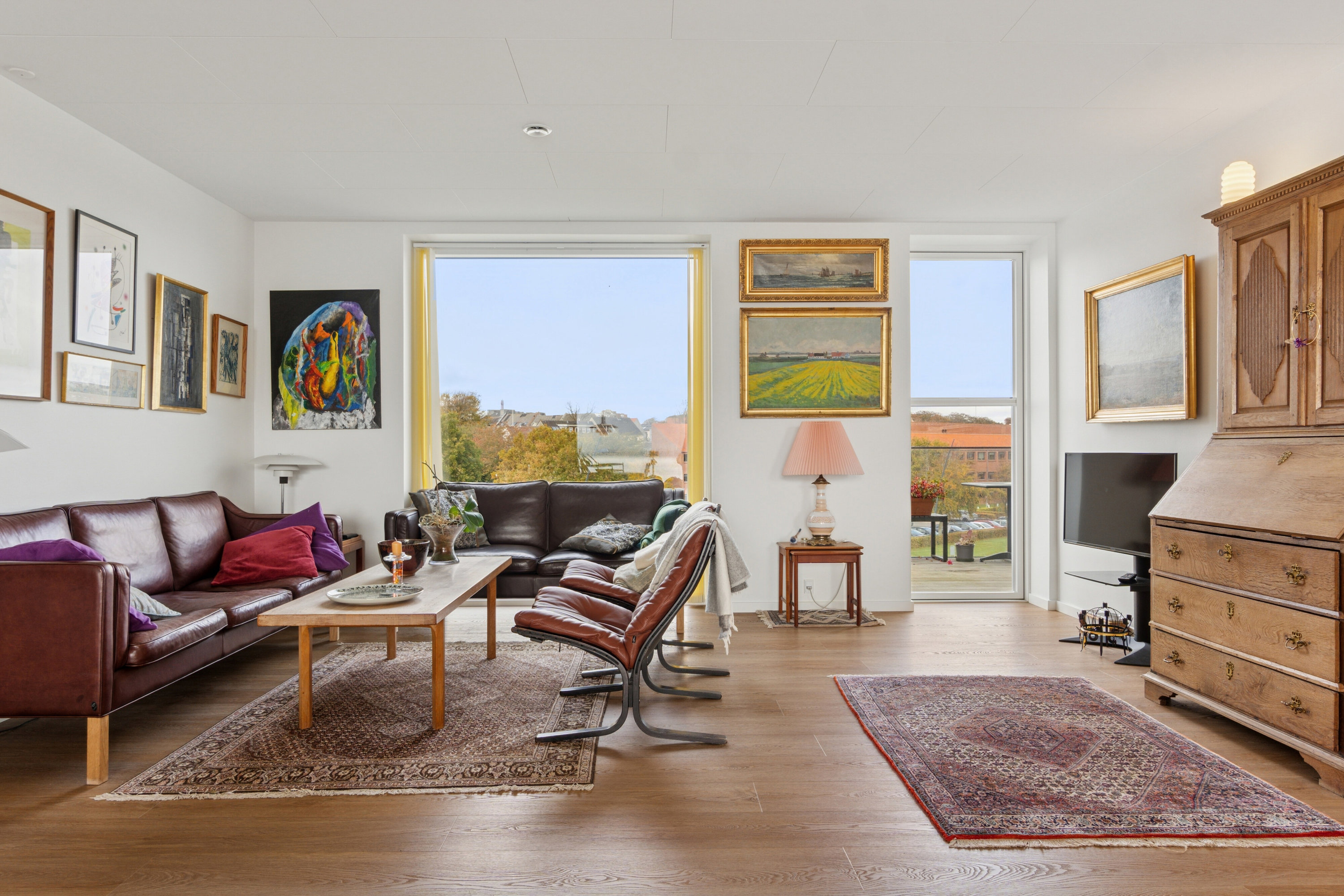 Fremhævet stue billede i fuldskærmstilstand. Billede af Sydhavnsvej 2C, 2. th., 7700 Thisted