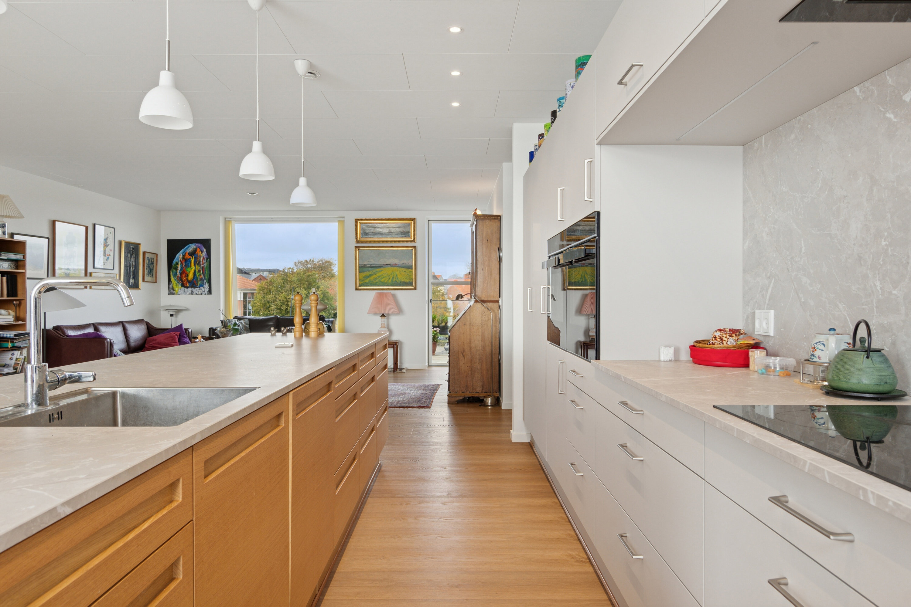 Fremhævet køkken billede i fuldskærmstilstand. Billede af Sydhavnsvej 2C, 2. th., 7700 Thisted