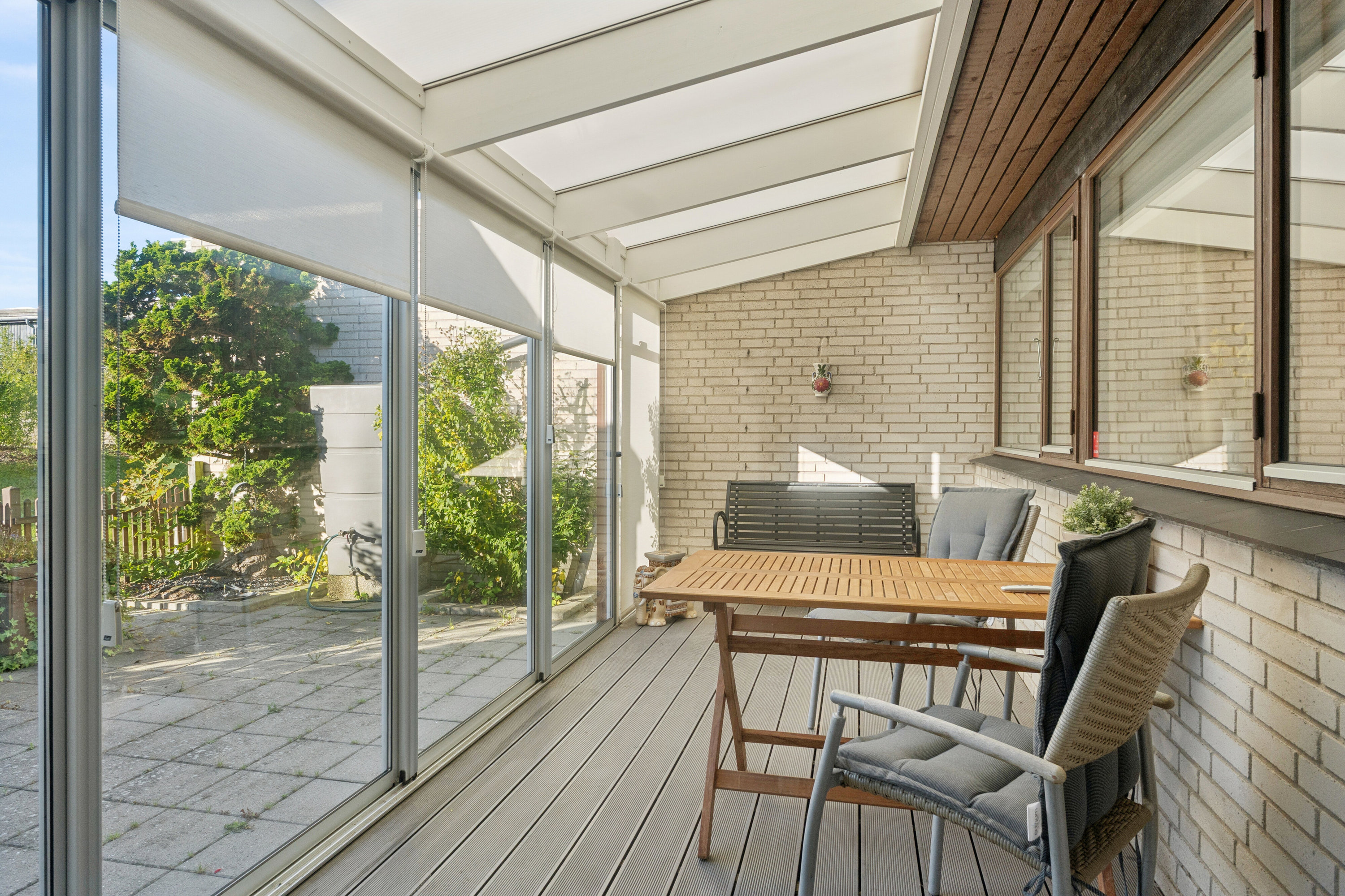 Fremhævet altan billede i fuldskærmstilstand. Billede af Fjordparken 12, 4720 Præstø