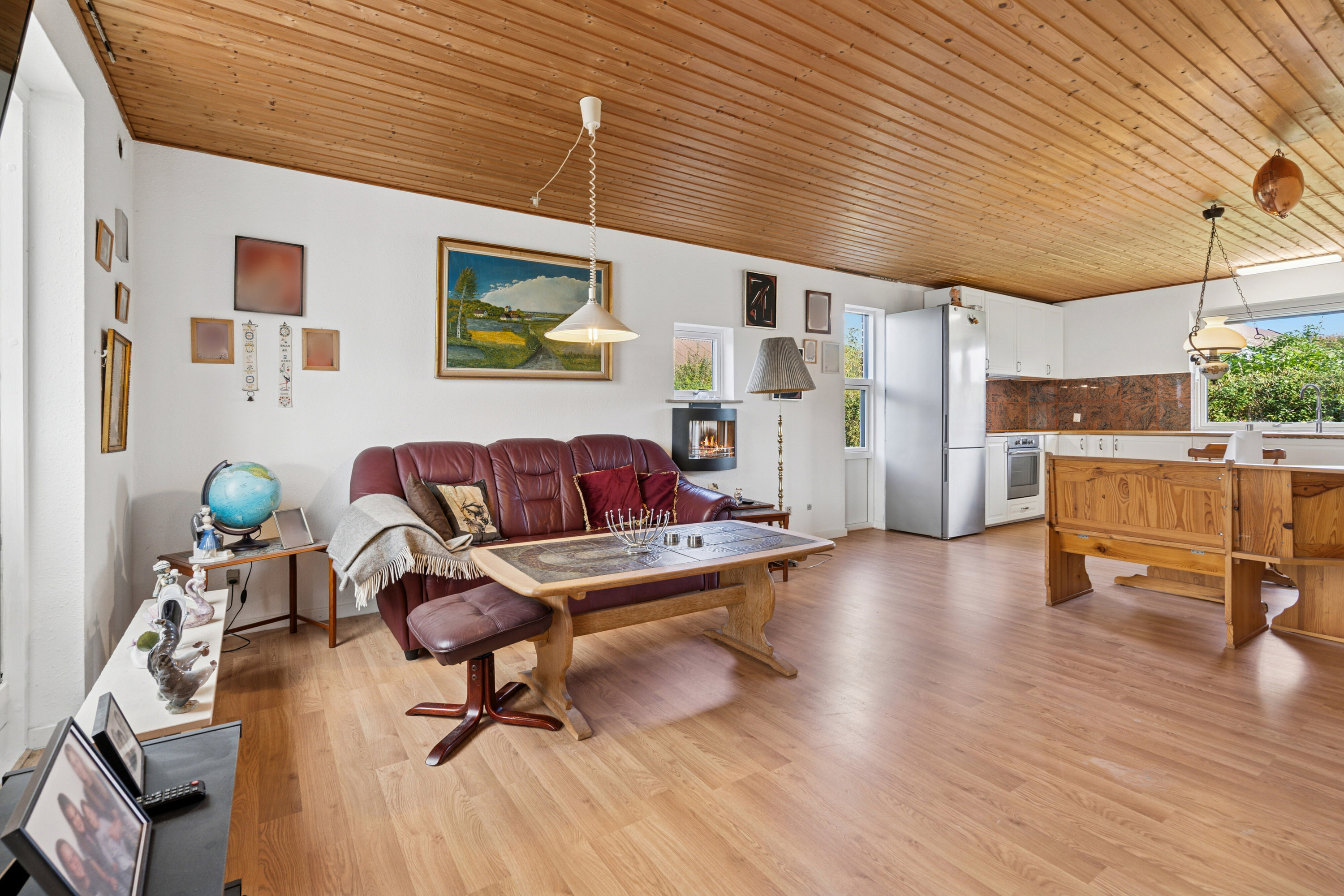 Fremhævet stue billede i fuldskærmstilstand. Billede af Sydskrænten 13A, 4690 Haslev