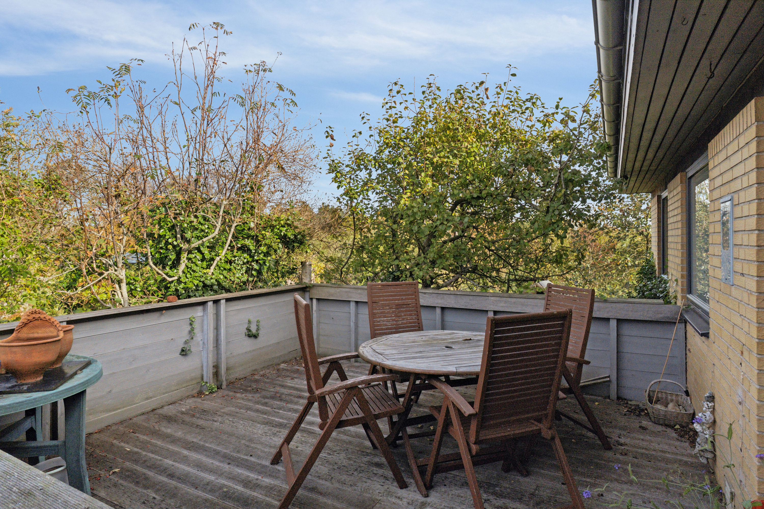 Fremhævet terrasse billede i fuldskærmstilstand. Billede af Thorsvej 15, 9870 Sindal