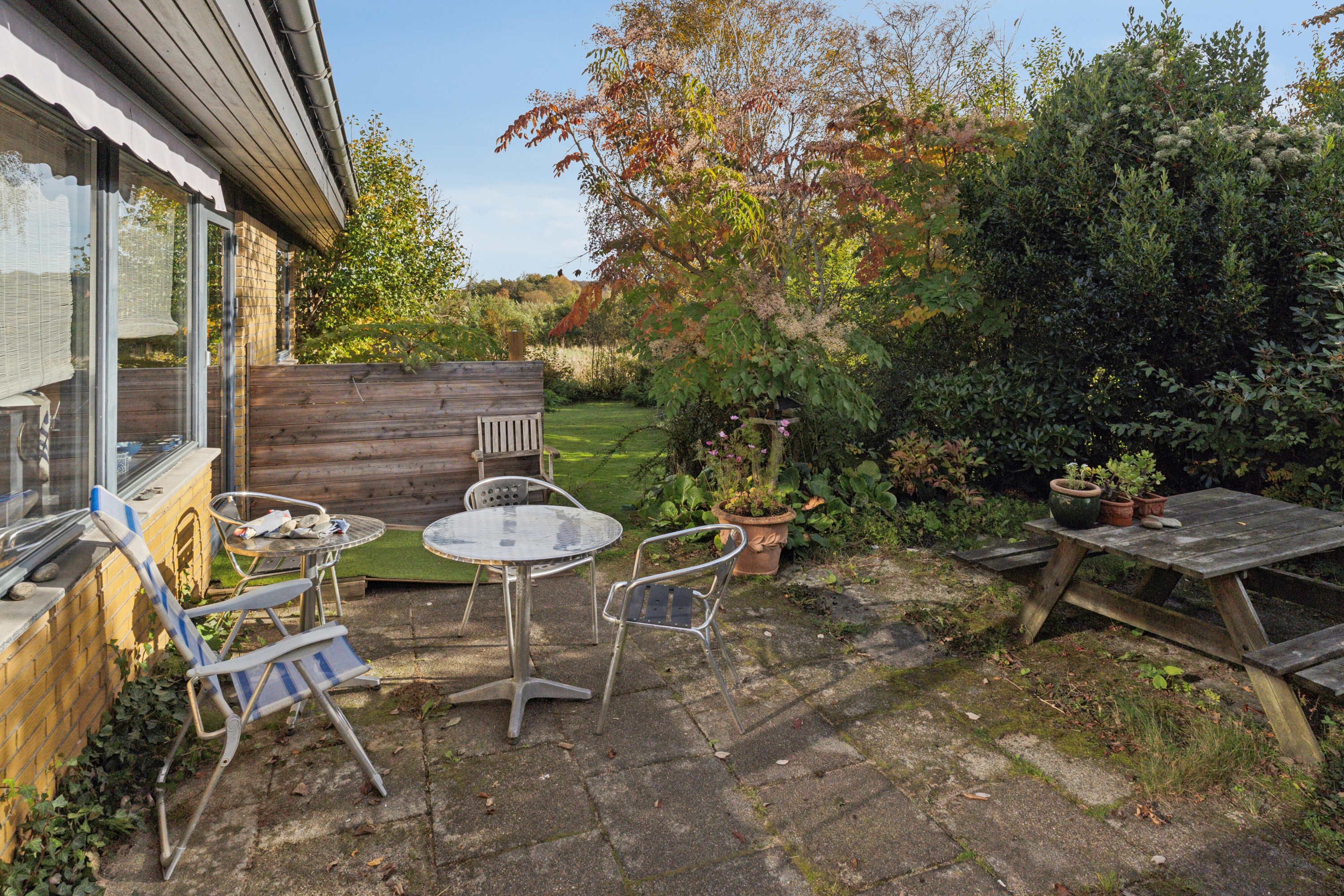 Fremhævet terrasse billede i fuldskærmstilstand. Billede af Thorsvej 15, 9870 Sindal