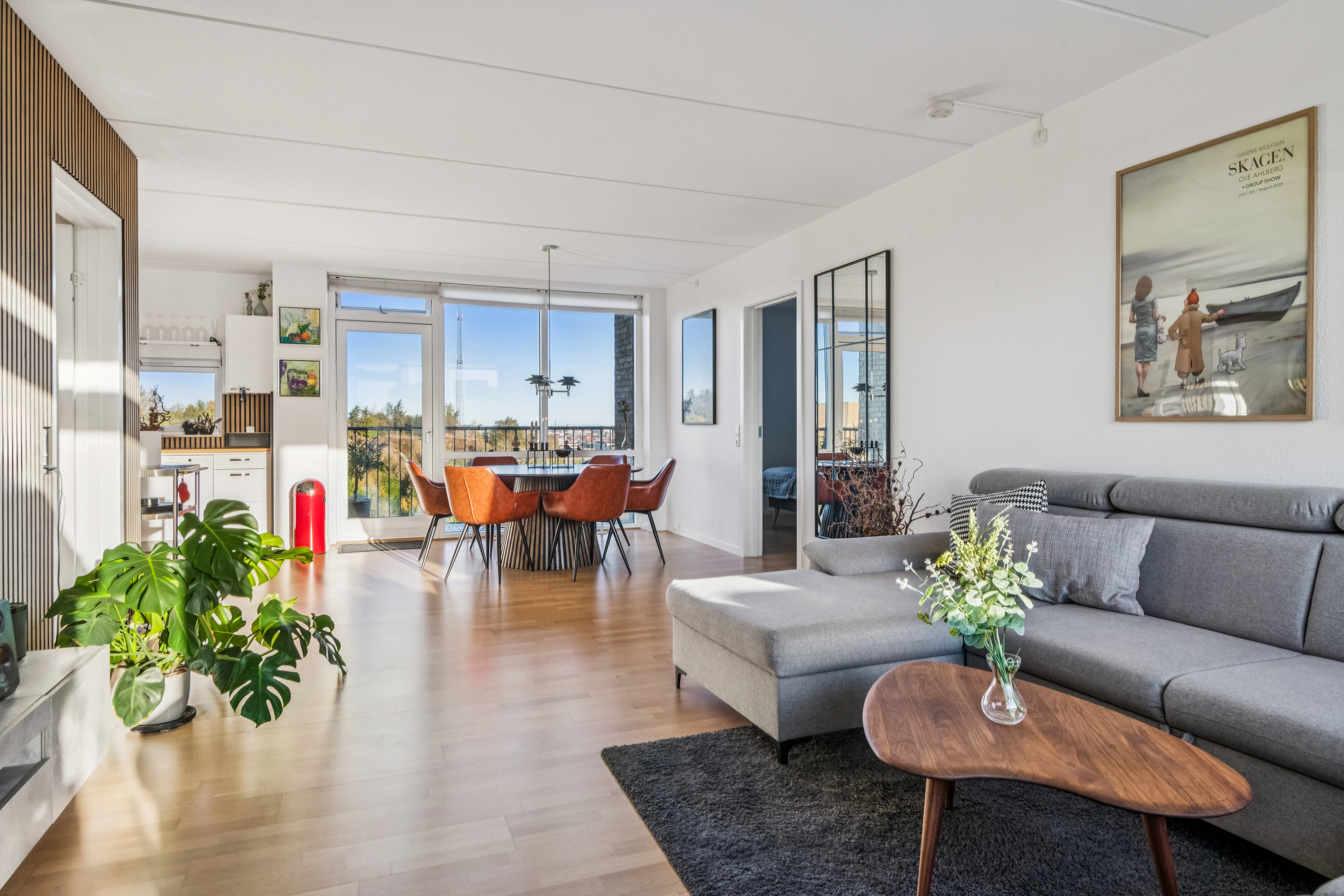 Miniaturebillede 1: stue. Billede af Blegkilde Alle 53, 3. th., 9000 Aalborg