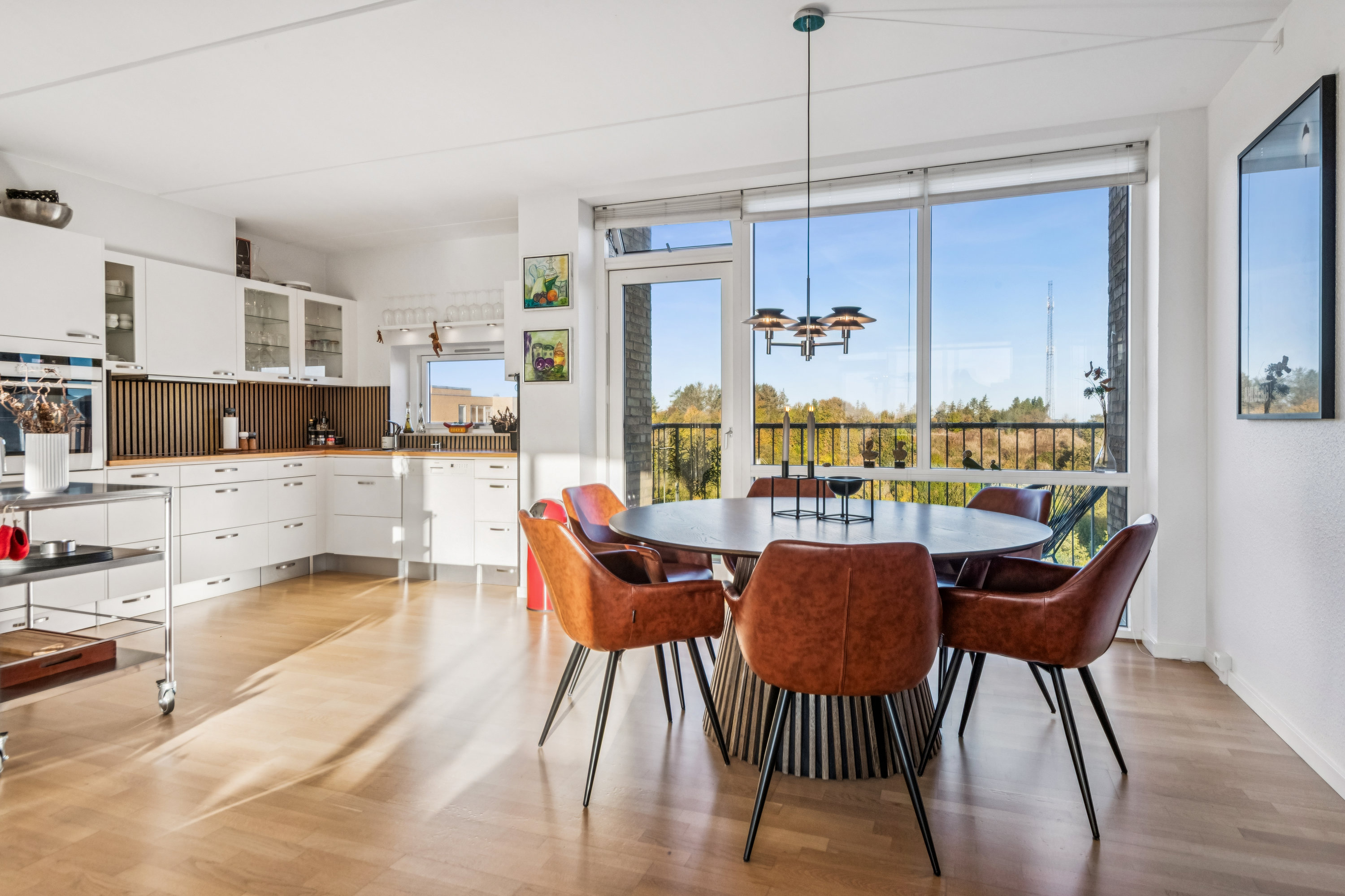 Fremhævet køkken billede i fuldskærmstilstand. Billede af Blegkilde Alle 53, 3. th., 9000 Aalborg