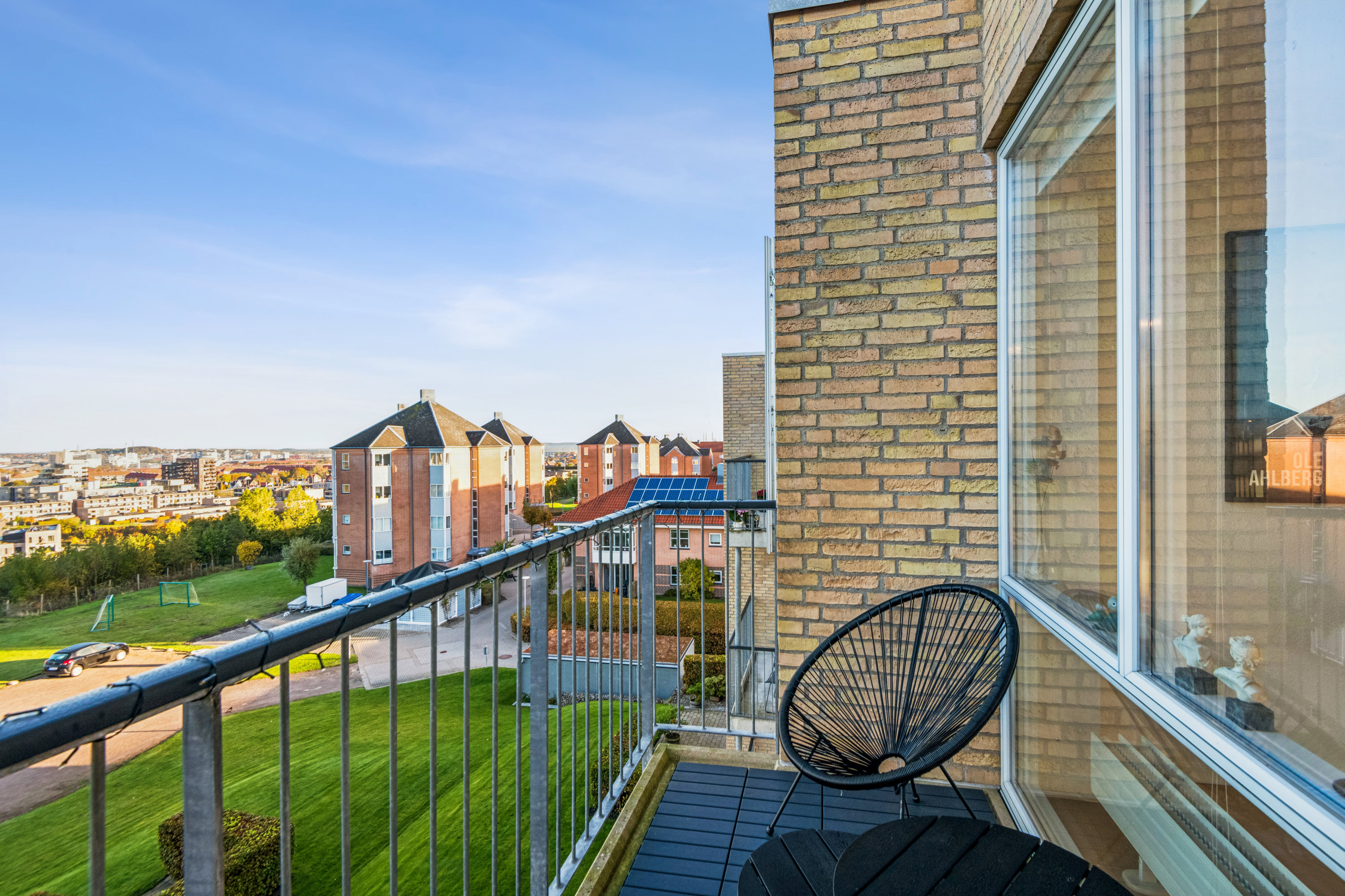 Fremhævet altan billede i fuldskærmstilstand. Billede af Blegkilde Alle 53, 3. th., 9000 Aalborg