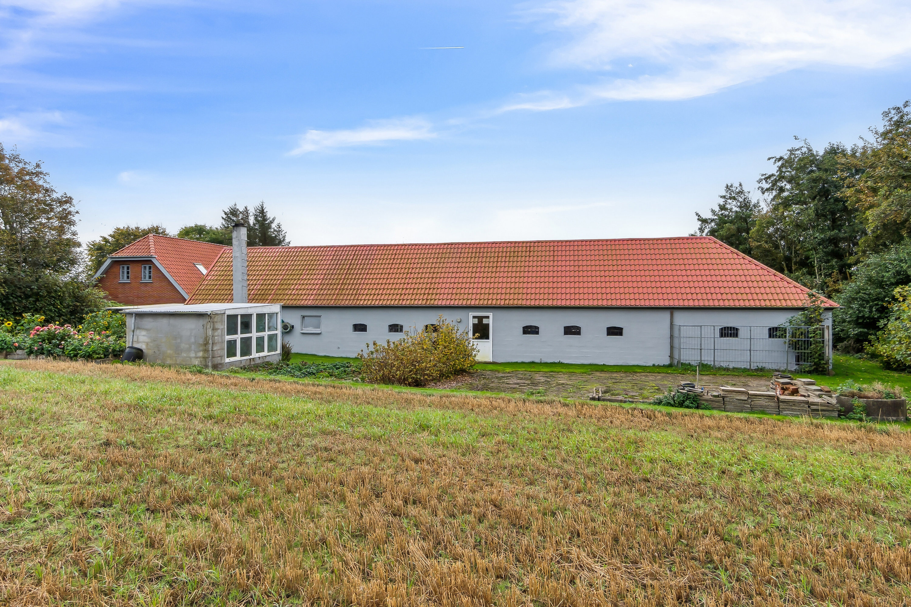 Fremhævet set fra haven billede i fuldskærmstilstand. Billede af Beerstedvej 13, Beersted, 7700 Thisted
