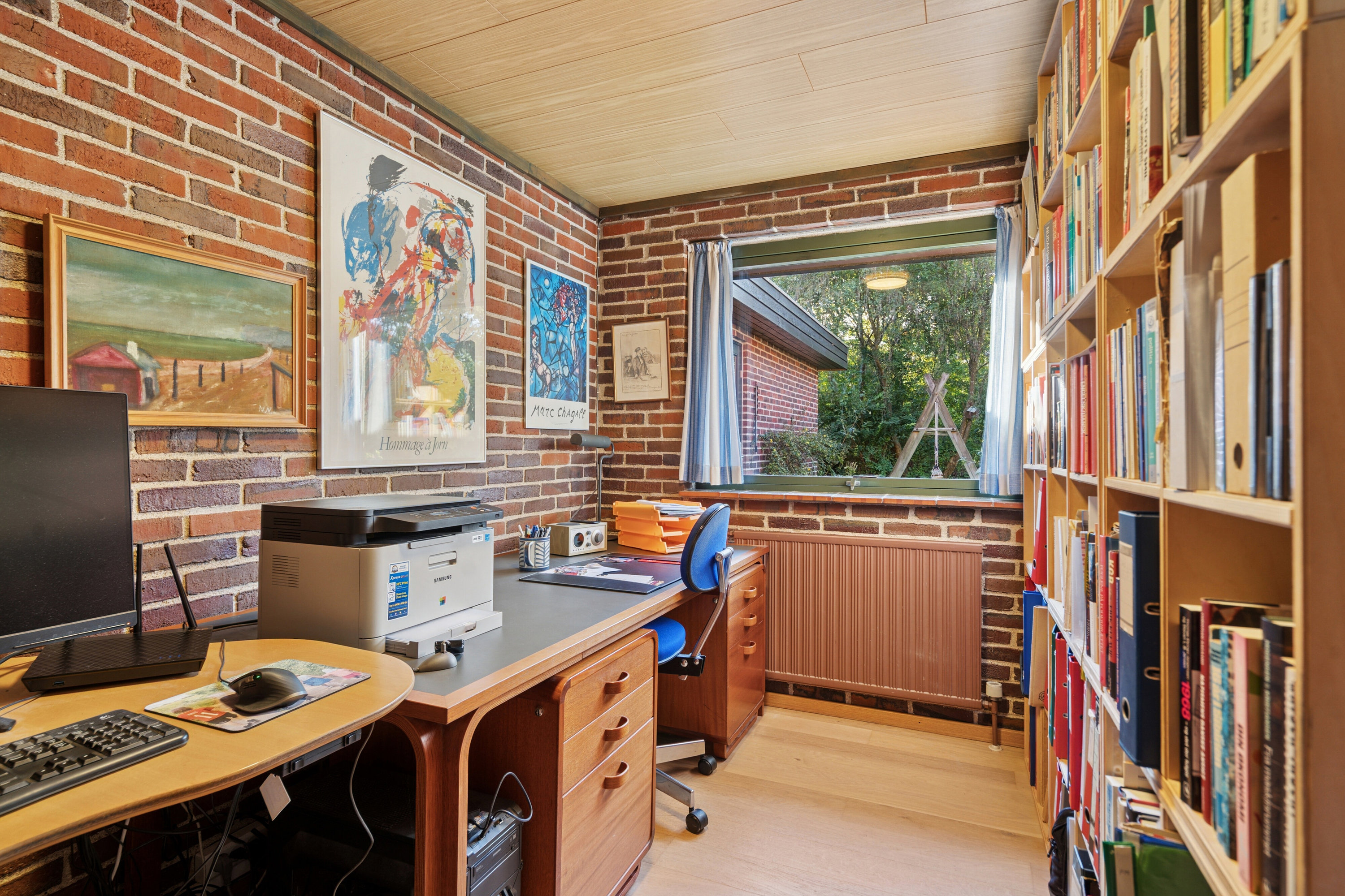 Fremhævet arbejdsværelse billede i fuldskærmstilstand. Billede af Kildegårdsvej 189, 5240 Odense NØ