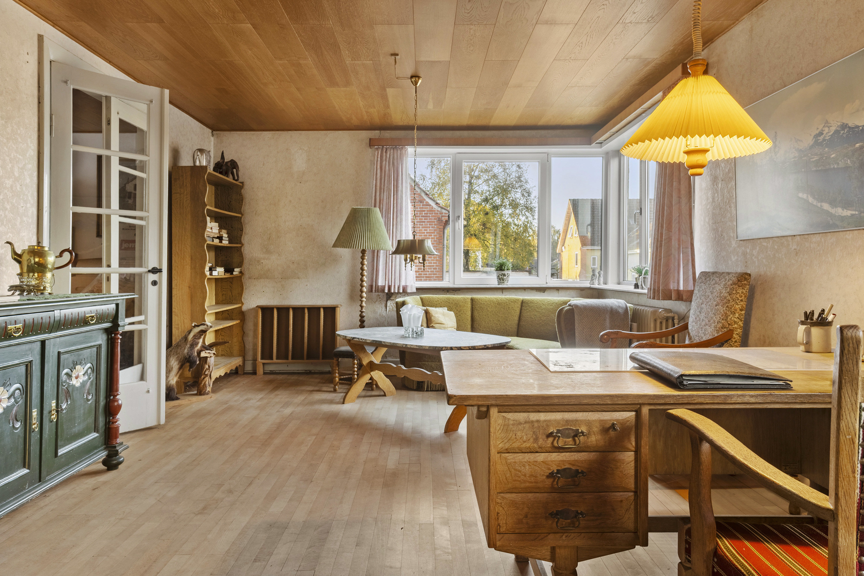 Fremhævet stue billede i fuldskærmstilstand. Billede af Østre Alle 4, 6650 Brørup