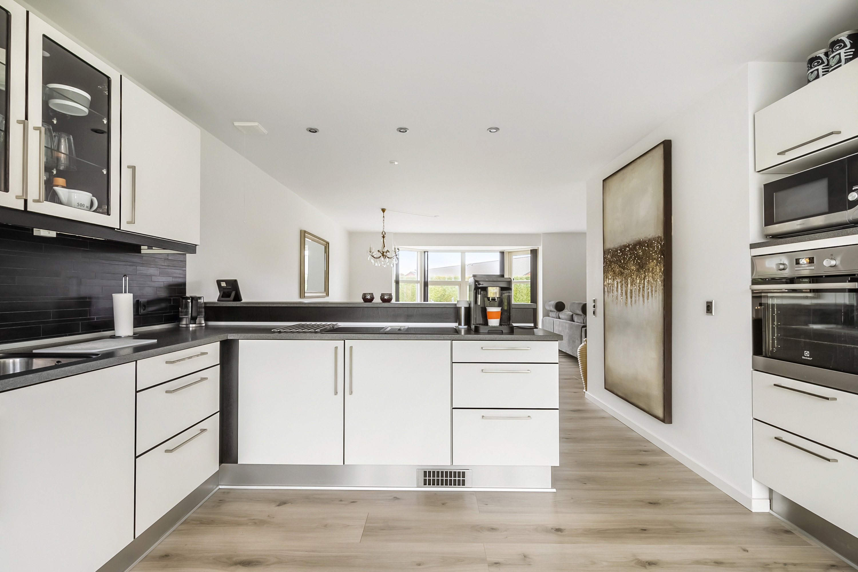 Fremhævet køkken billede i fuldskærmstilstand. Billede af Kildeagervej 234, 8361 Hasselager