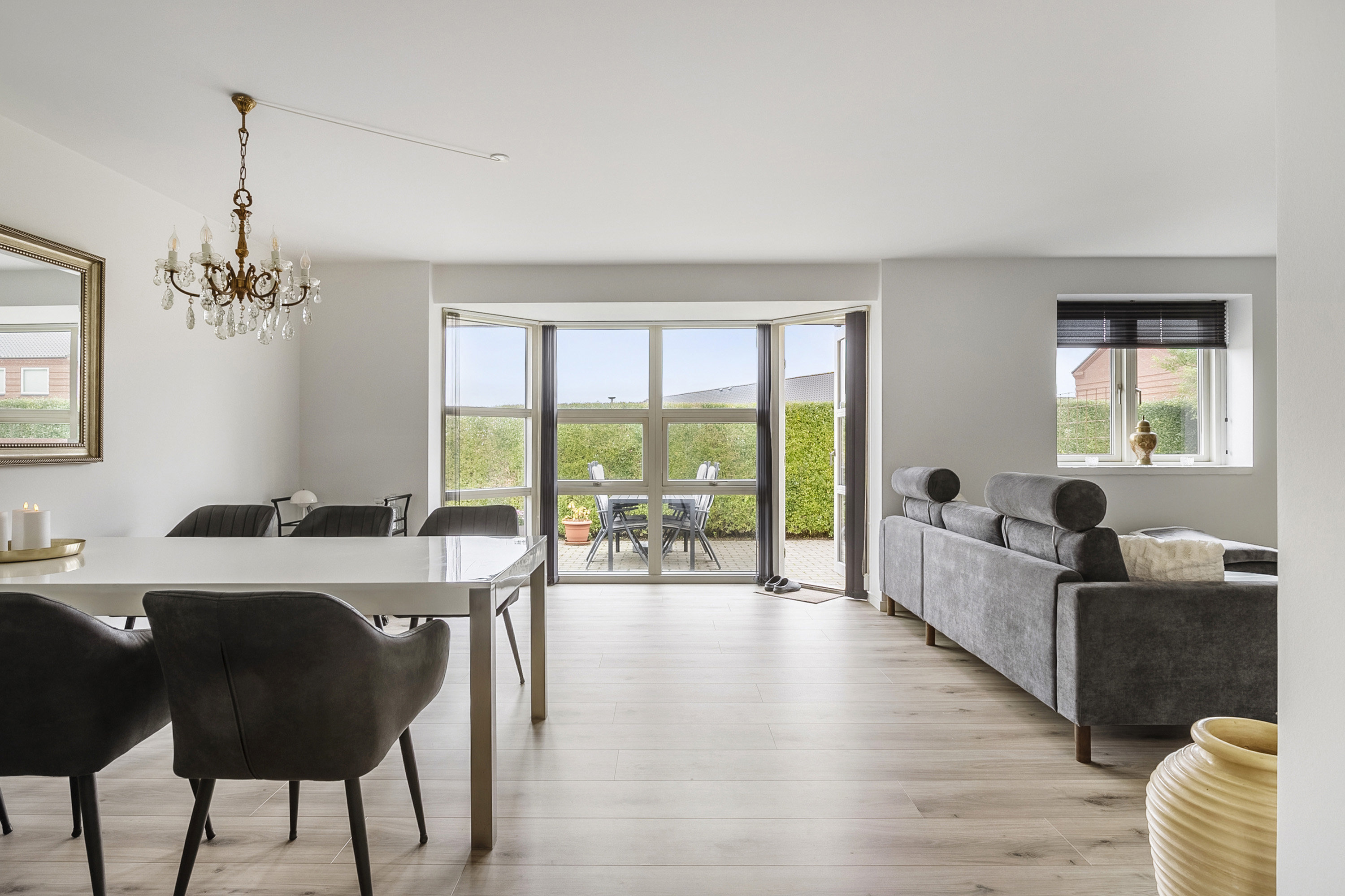 Fremhævet spisestue billede i fuldskærmstilstand. Billede af Kildeagervej 234, 8361 Hasselager