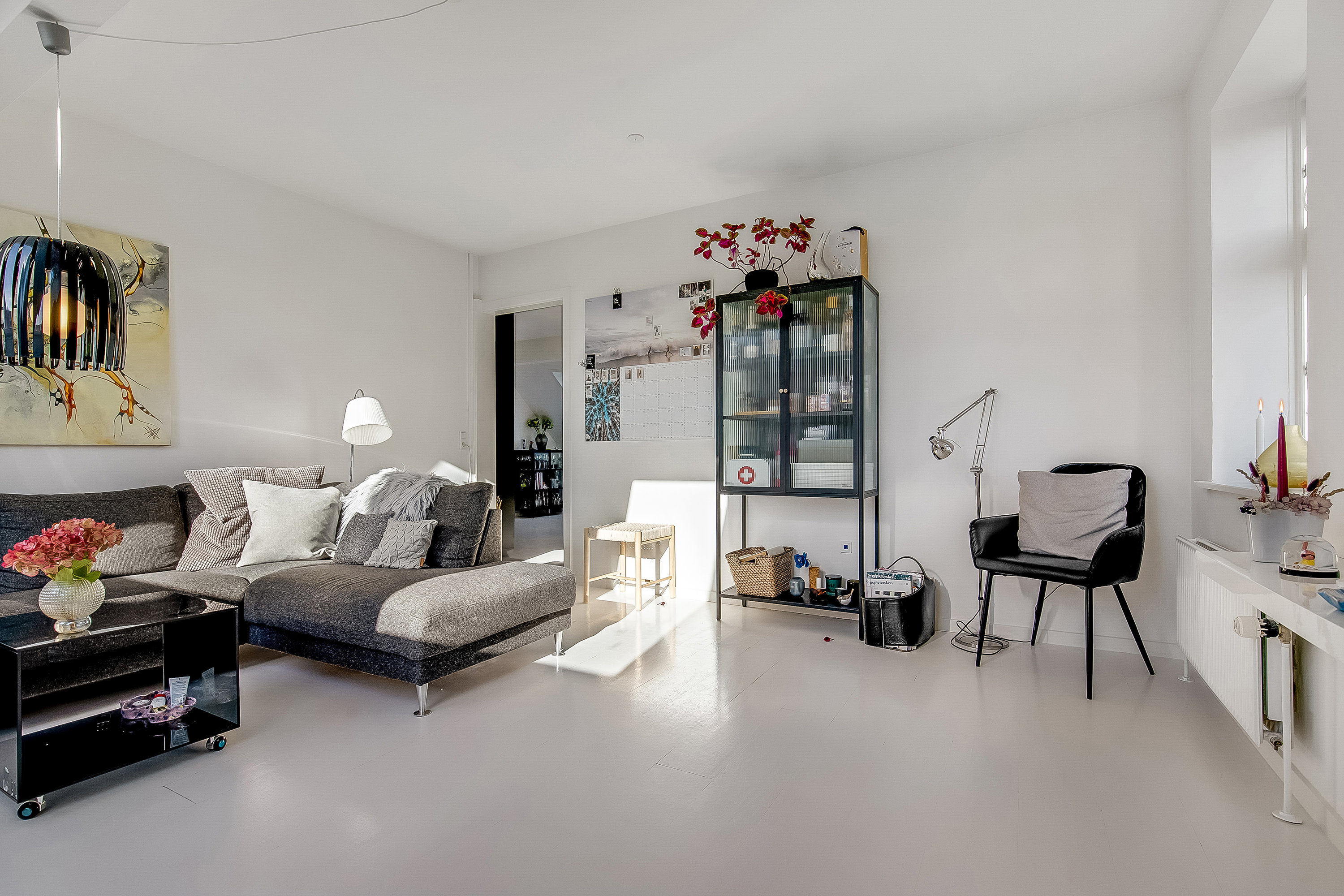 Fremhævet stue billede i fuldskærmstilstand. Billede af Markdanersgade 7, 2. 203., 6000 Kolding