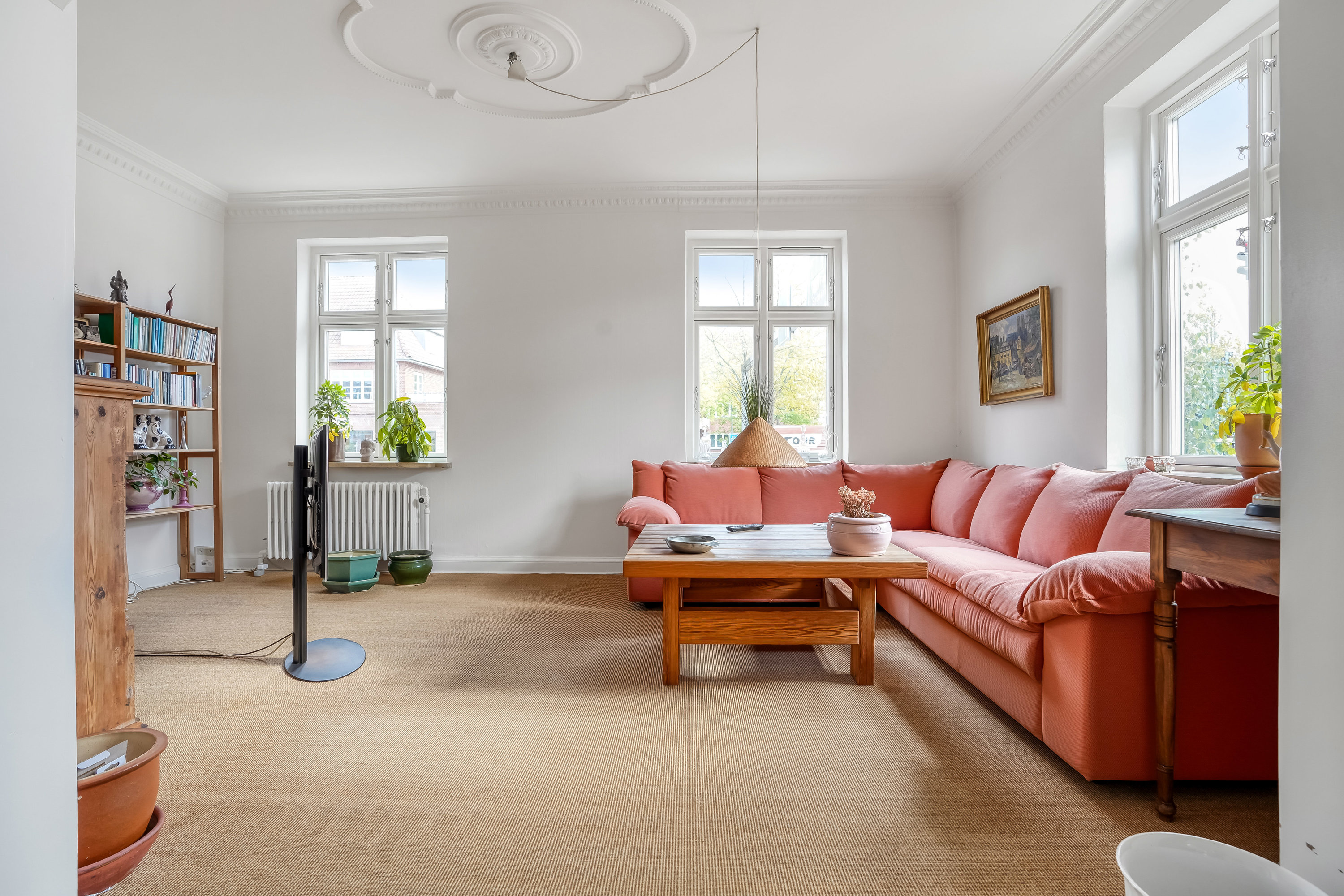 Fremhævet stue billede i fuldskærmstilstand. Billede af Hjallesevej 125, 5230 Odense M