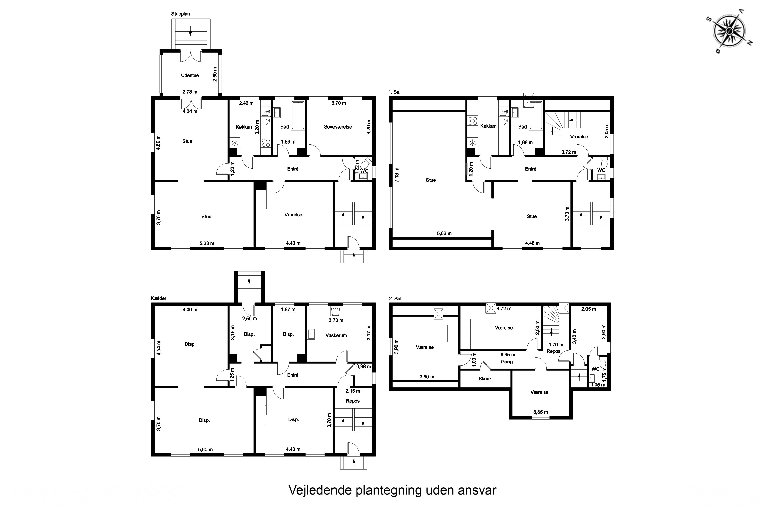 Plantegninger billede af Hjallesevej 125, 5230 Odense M