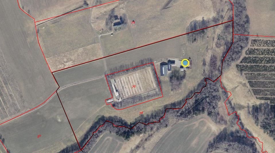 Miniaturebillede 2: luftfoto. Billede af Eskærvej 10, Mejling, 9900 Frederikshavn