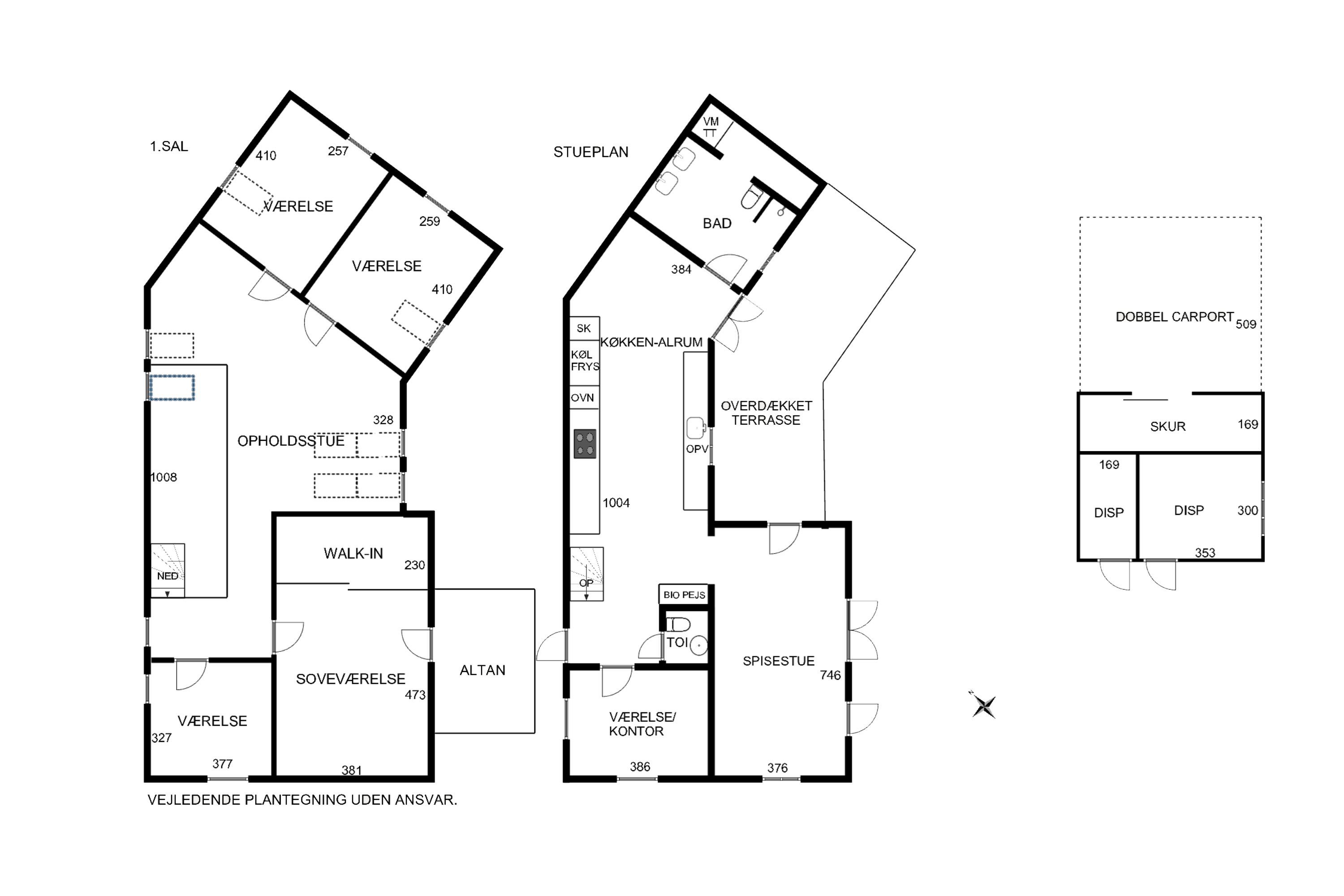 Plantegninger billede af Skæring Havvej 21, 8250 Egå