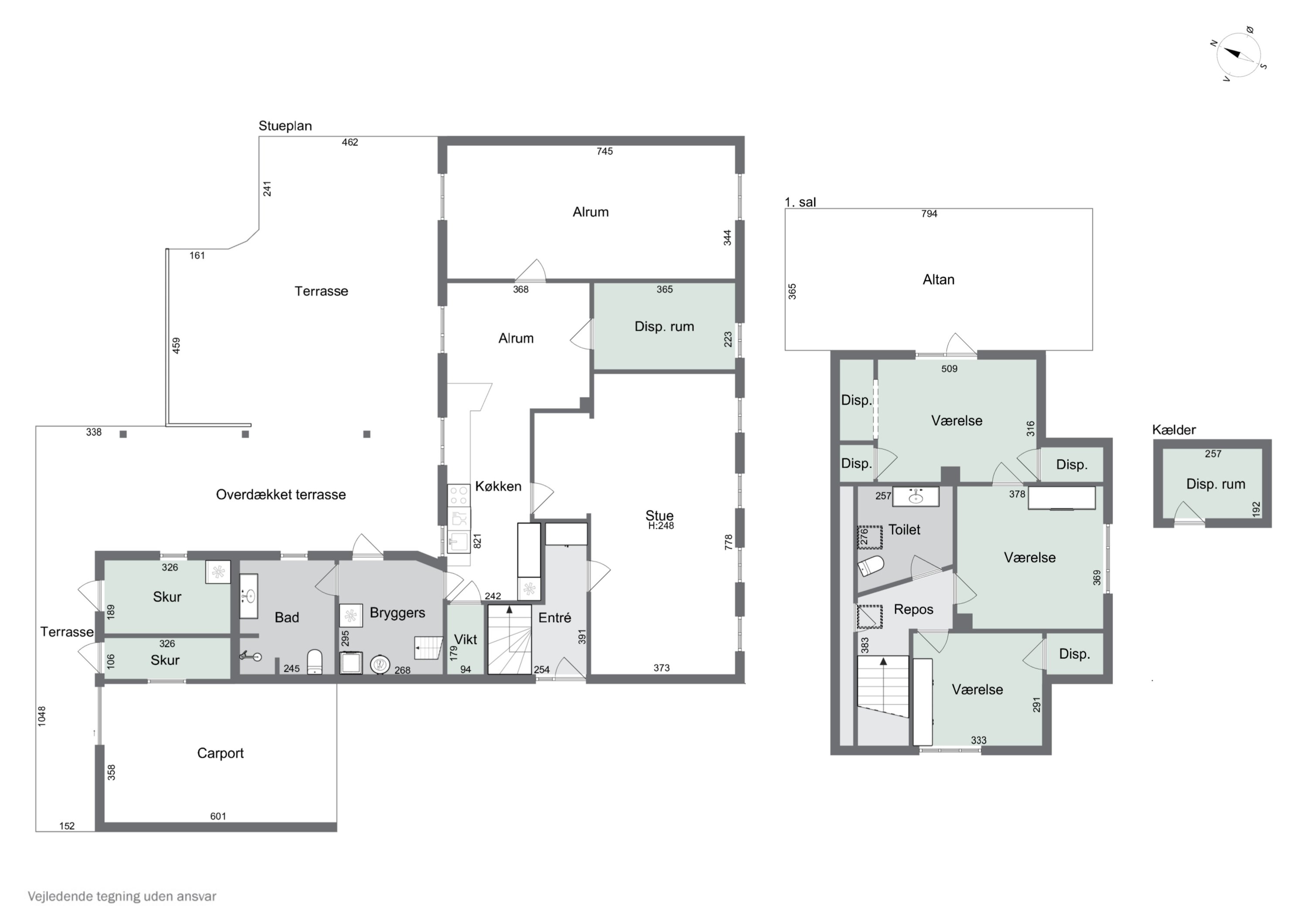 Plantegninger billede af Højbyvej 6, Højby, 5260 Odense S