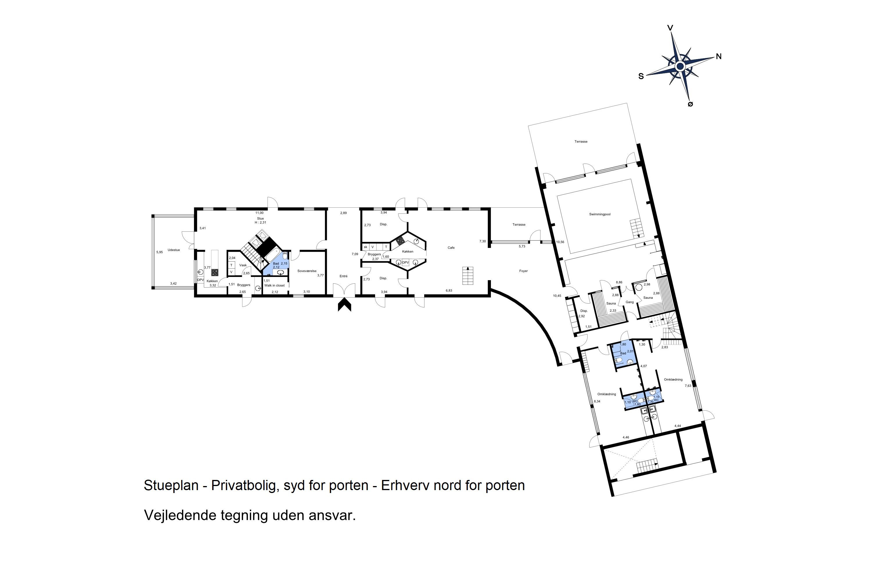 Plantegninger billede af Vornæs Skovvej 14, Tåsinge, 5700 Svendborg