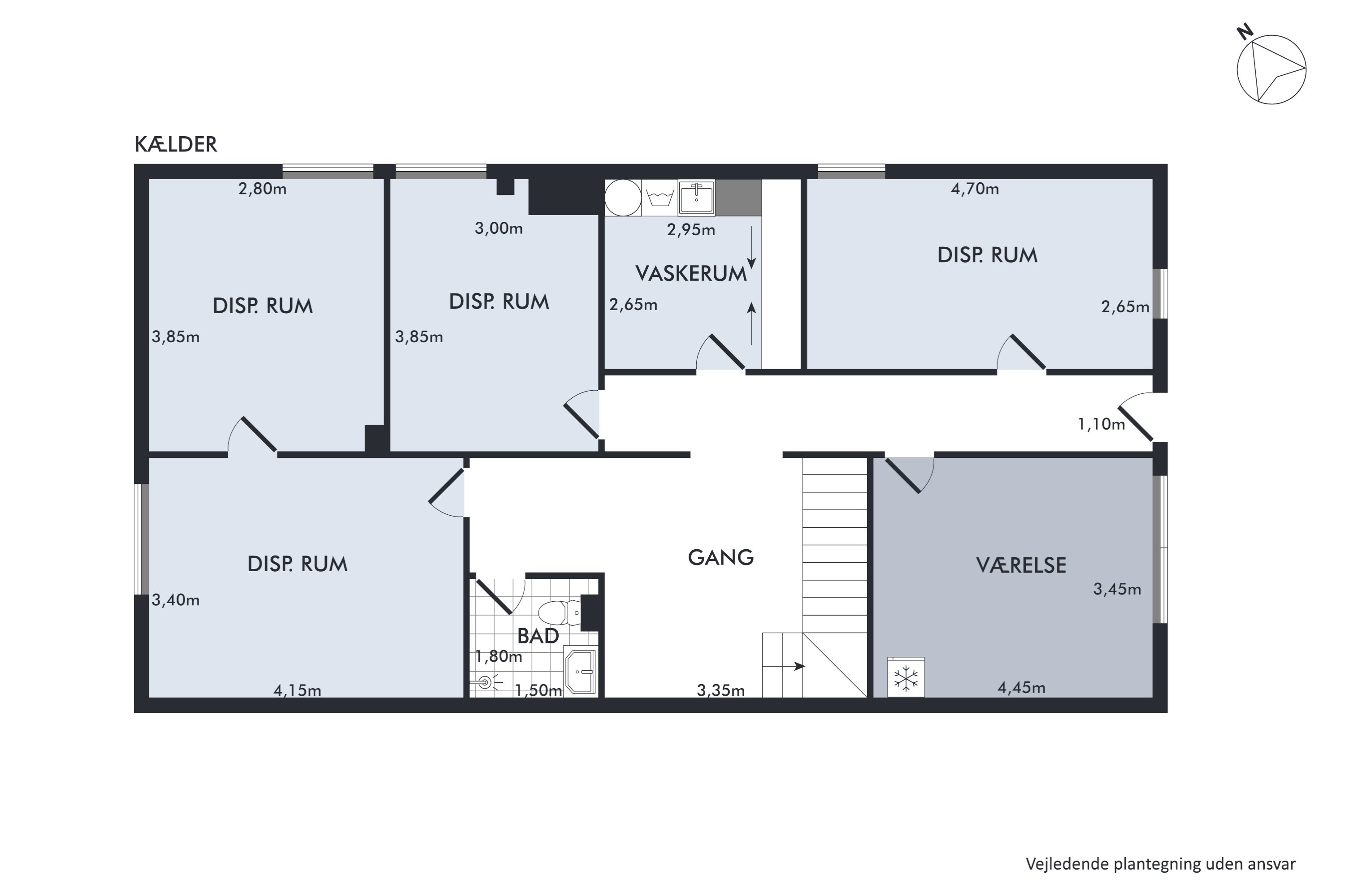 Plantegninger billede af Frødingsvej 1, Over Hornbæk, 8920 Randers NV