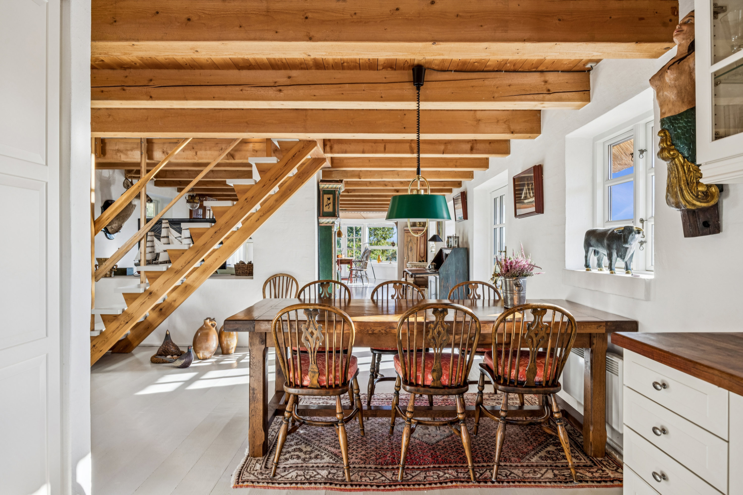 Fremhævet stue billede i fuldskærmstilstand. Billede af Hybenvej 7, Fuglsø Strand, 8400 Ebeltoft