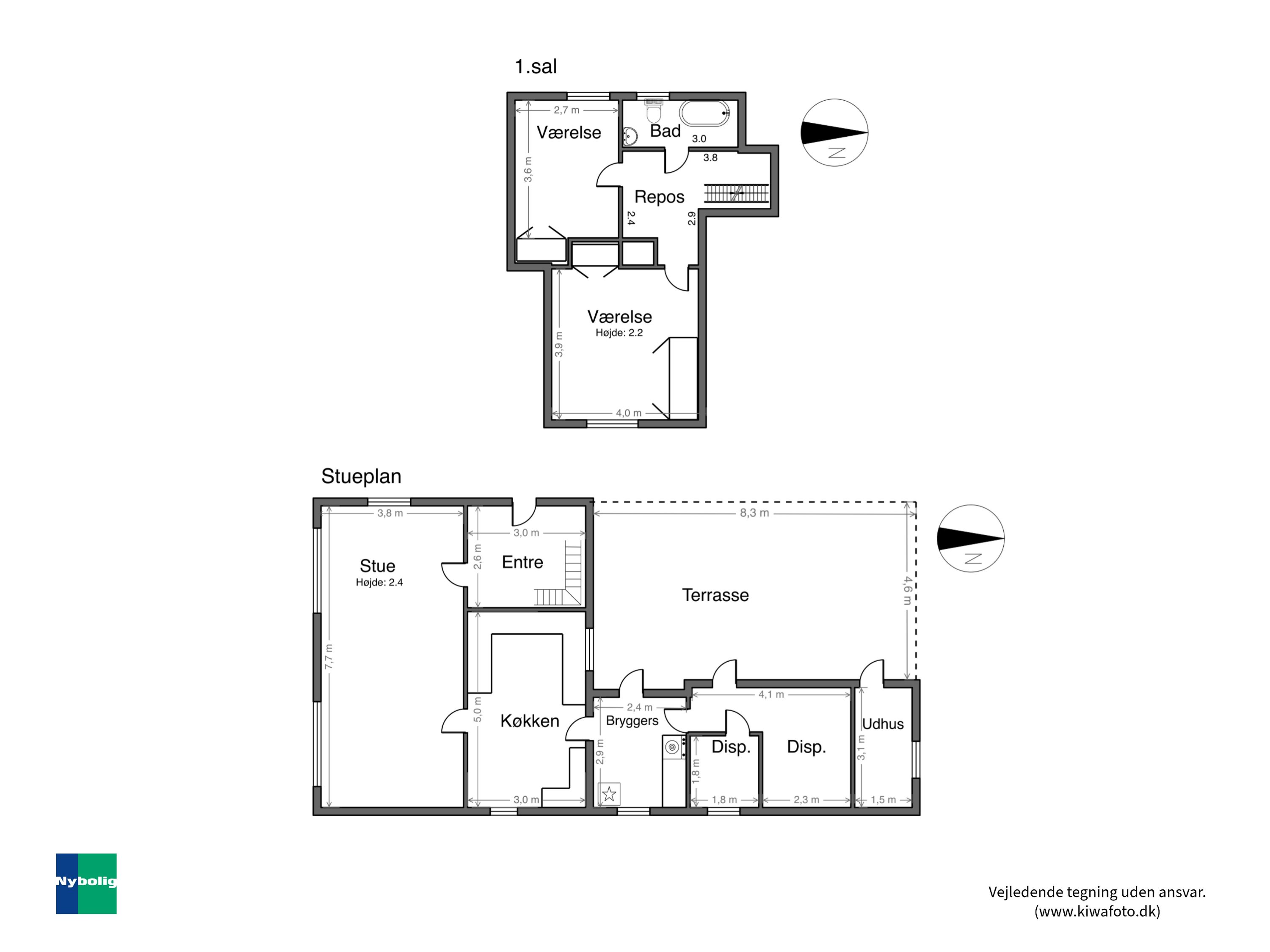 Plantegninger billede af Skørringevej 28, 4930 Maribo