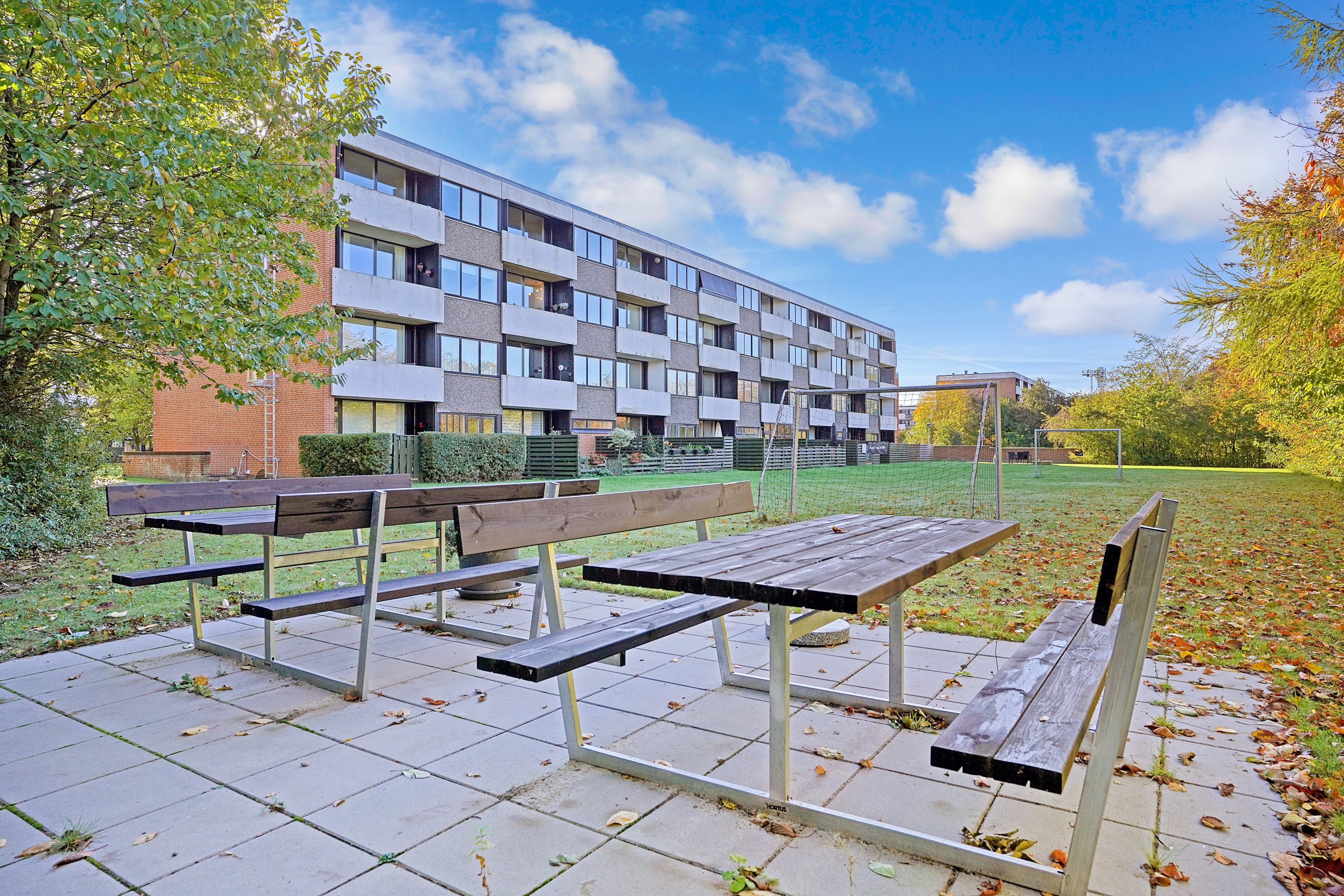 Fremhævet terrasse billede i fuldskærmstilstand. Billede af Teglgårdsvej 407, 2. th., 3050 Humlebæk