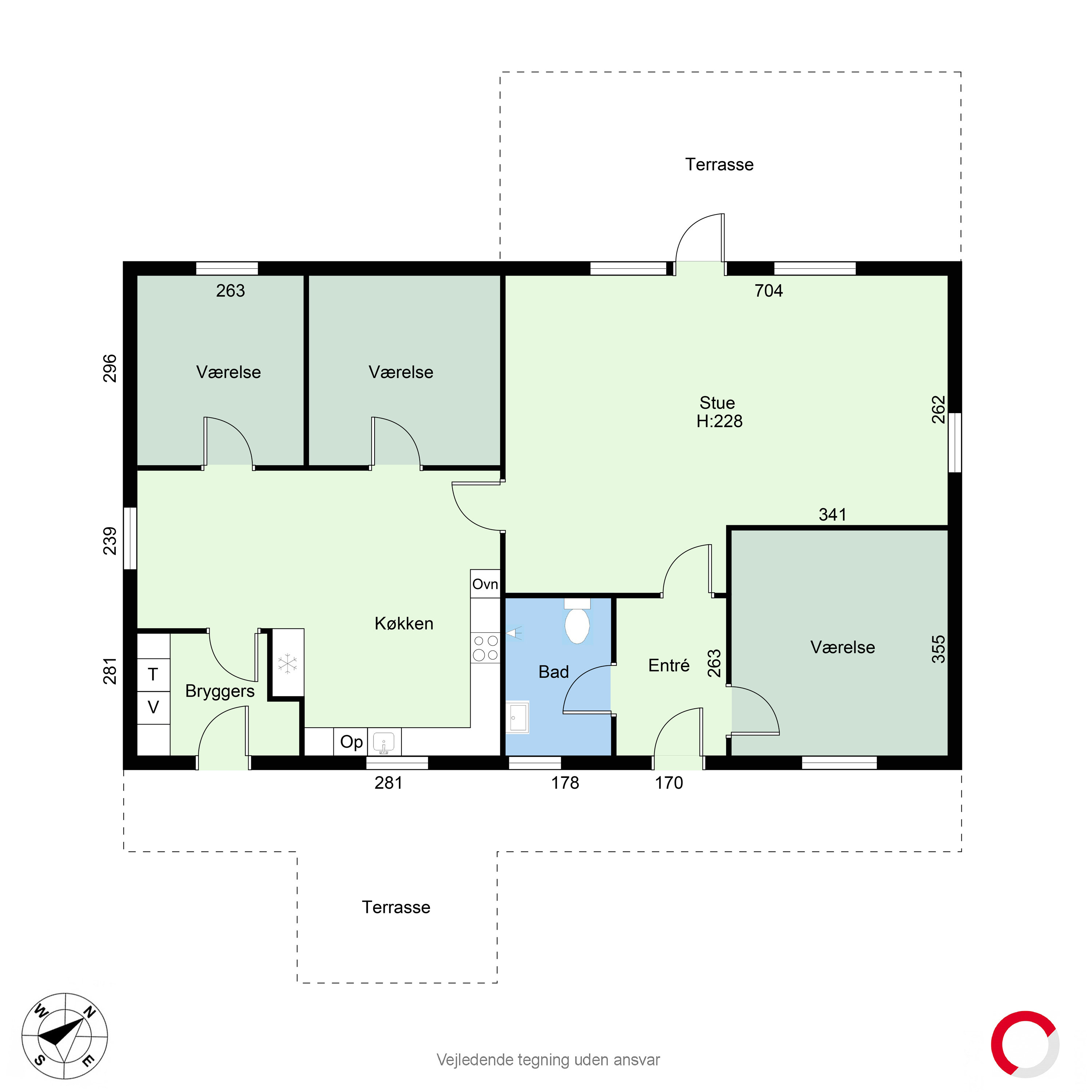 Plantegninger billede af Holmstruphøjvej 116, Holmstrup, 8210 Aarhus V
