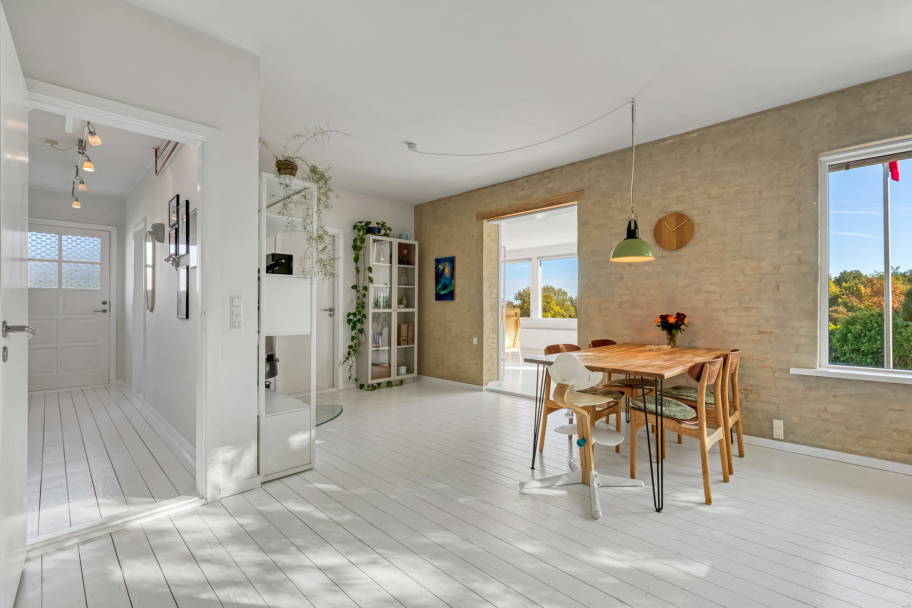 Fremhævet køkken alrum billede i fuldskærmstilstand. Billede af Degnebakken 24, 4050 Skibby