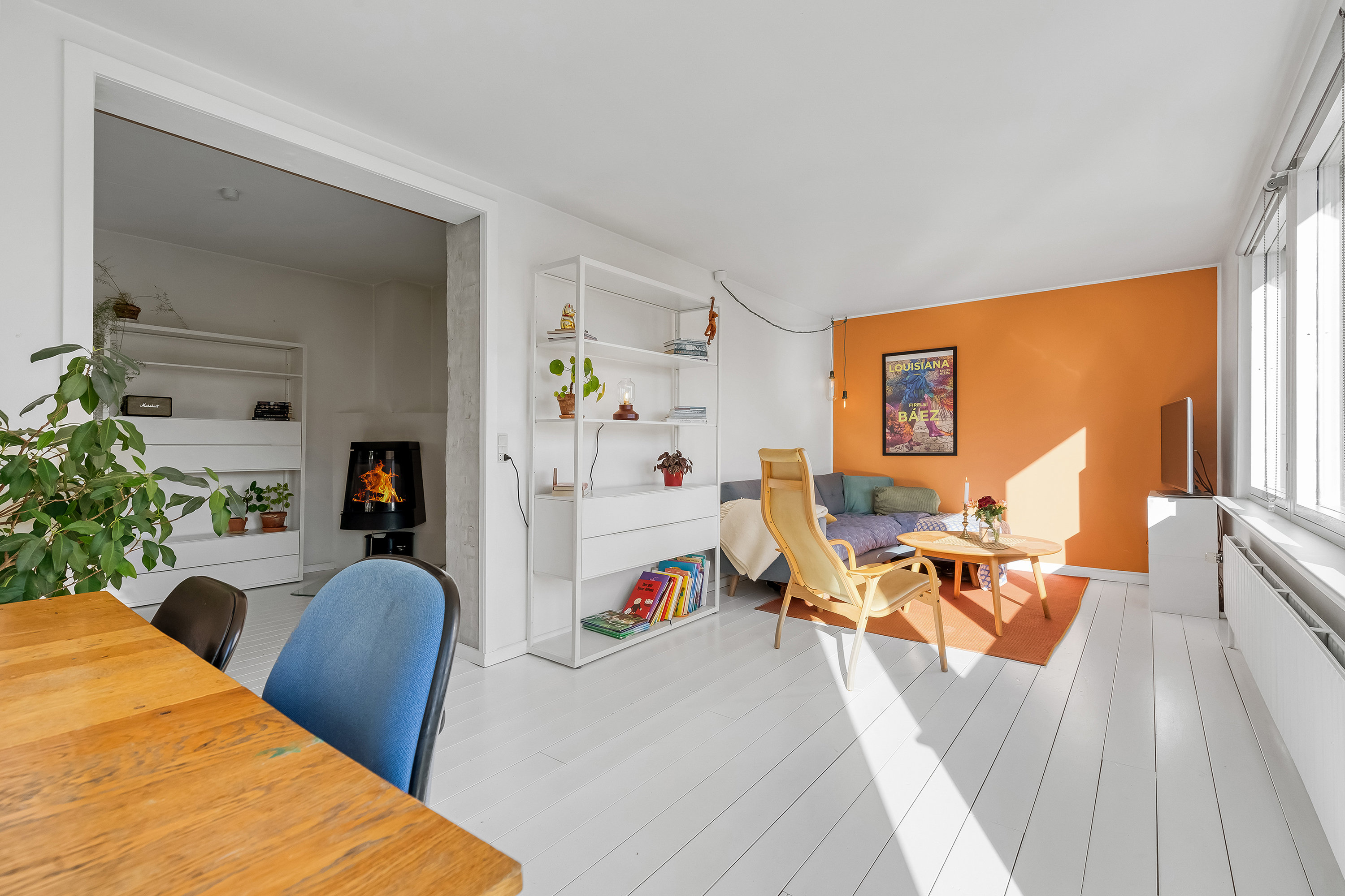 Fremhævet stue billede i fuldskærmstilstand. Billede af Degnebakken 24, 4050 Skibby