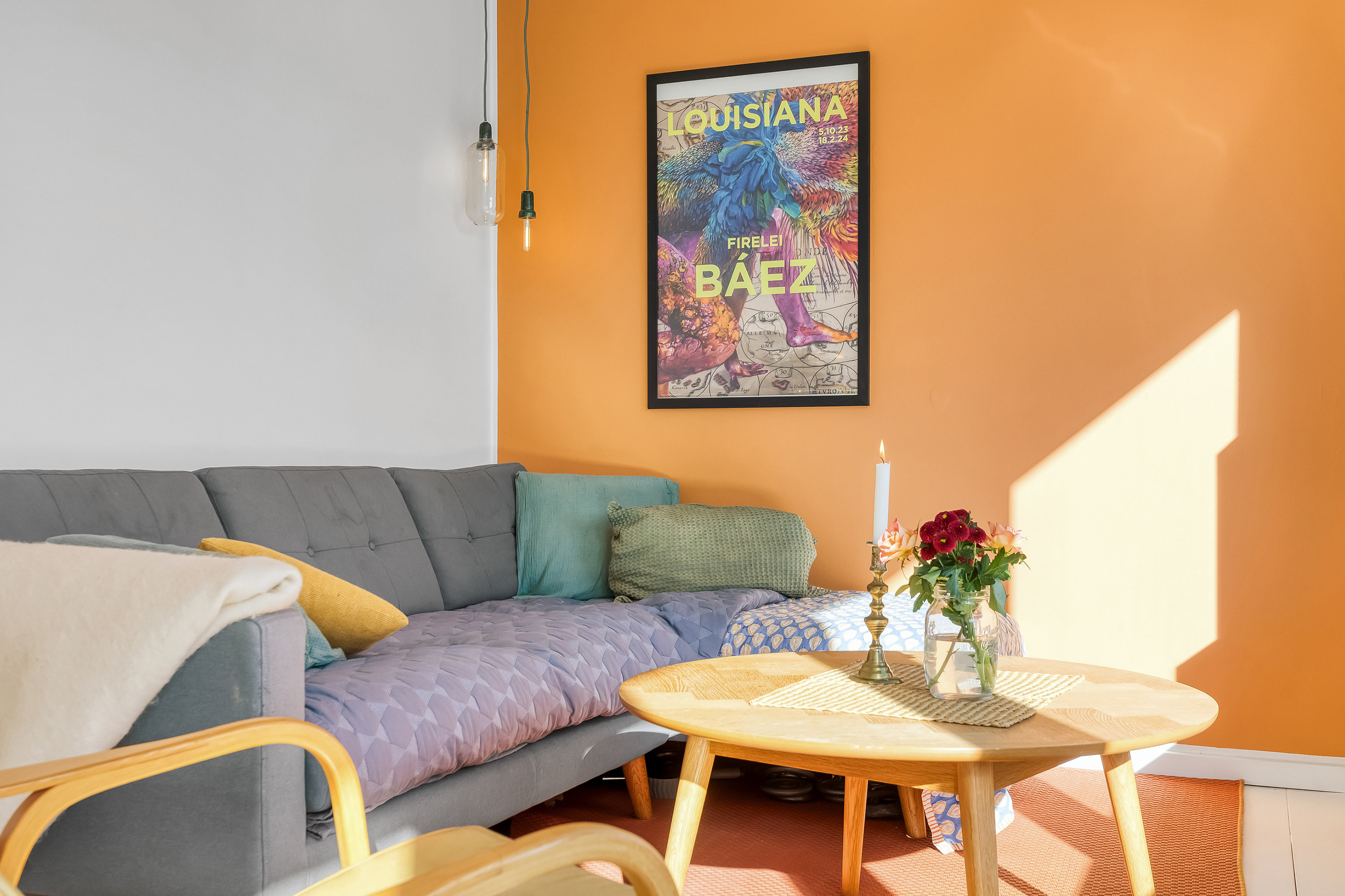 Fremhævet stue billede i fuldskærmstilstand. Billede af Degnebakken 24, 4050 Skibby