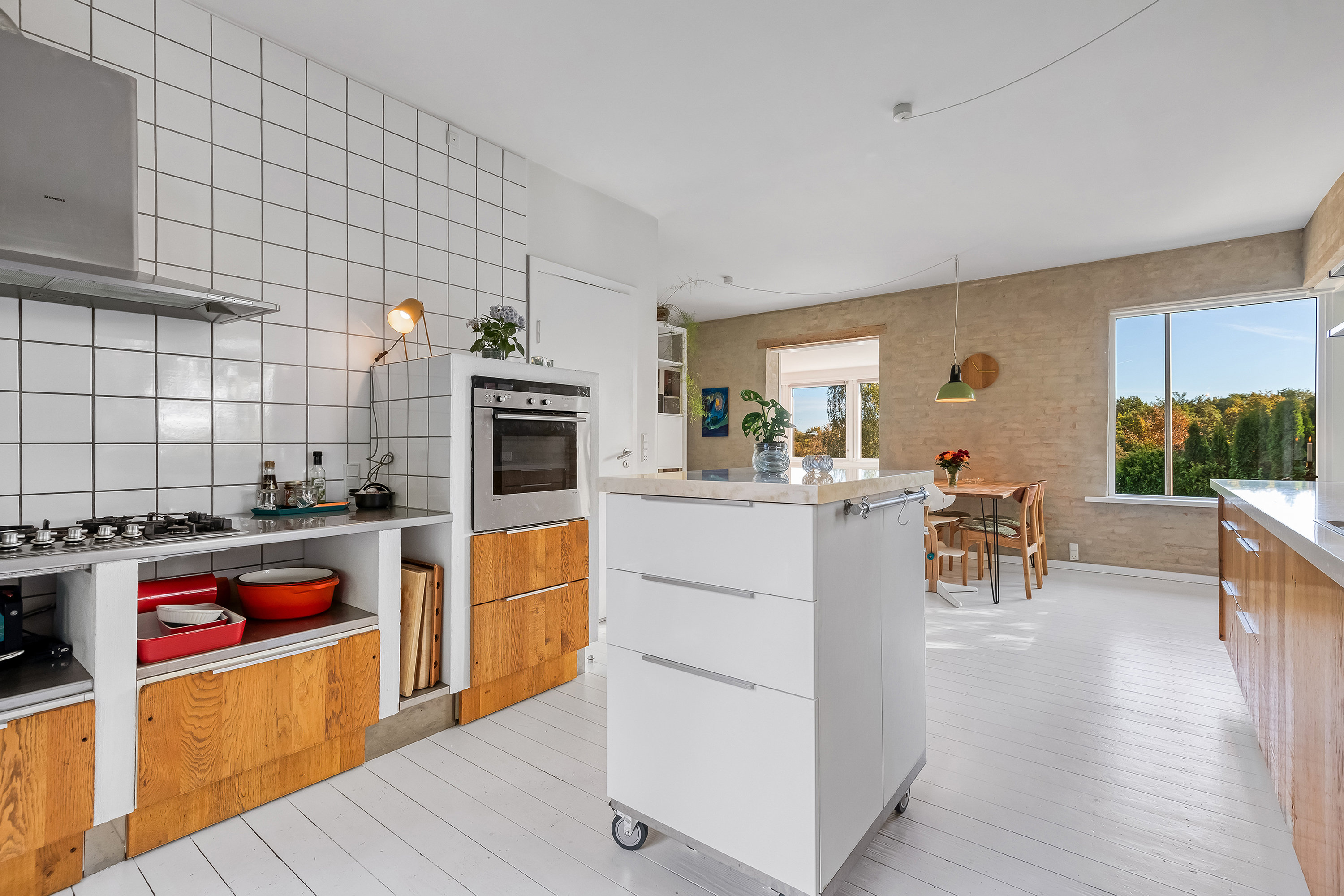 Fremhævet køkken alrum billede i fuldskærmstilstand. Billede af Degnebakken 24, 4050 Skibby