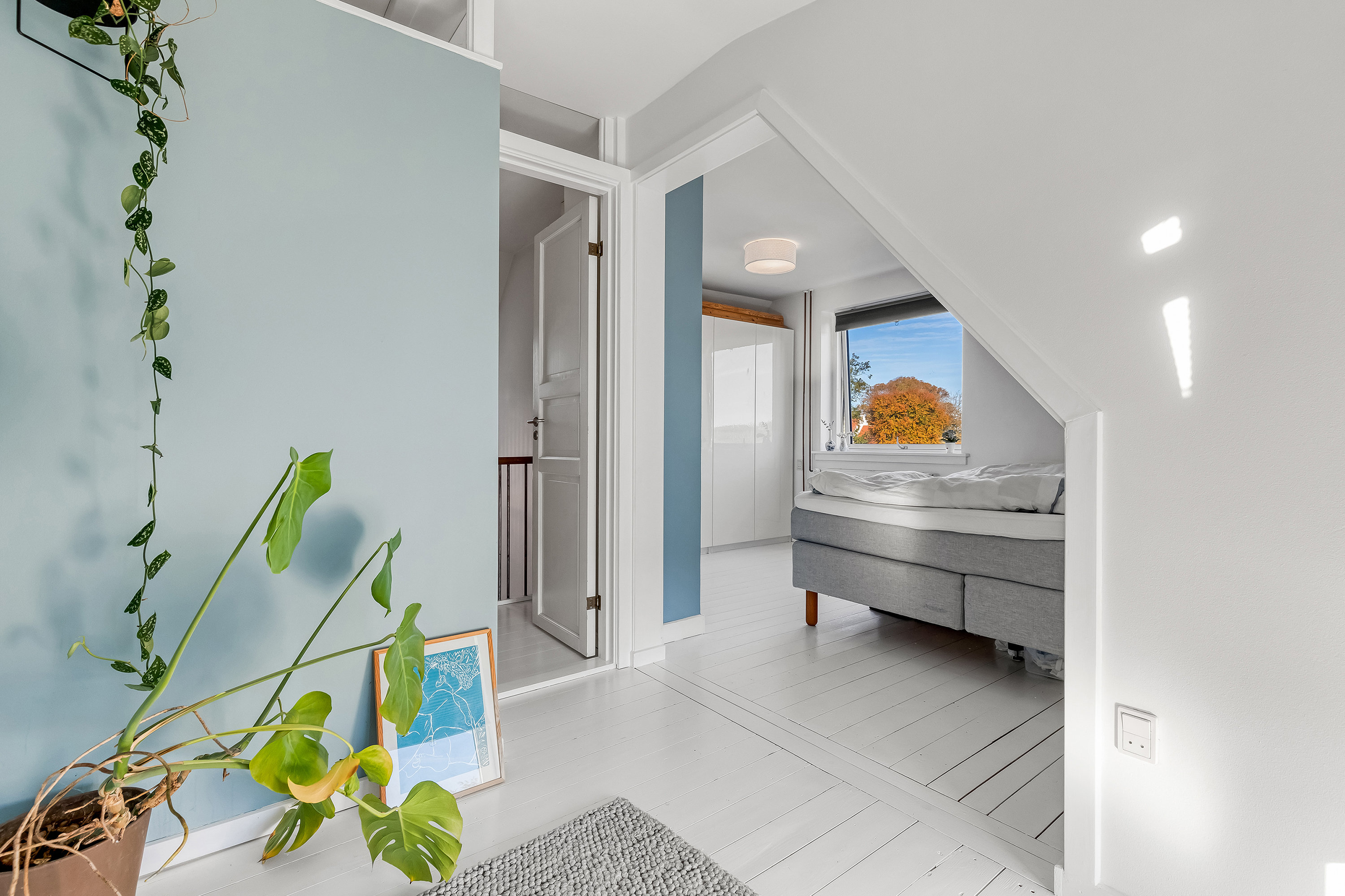 Fremhævet soveværelse billede i fuldskærmstilstand. Billede af Degnebakken 24, 4050 Skibby