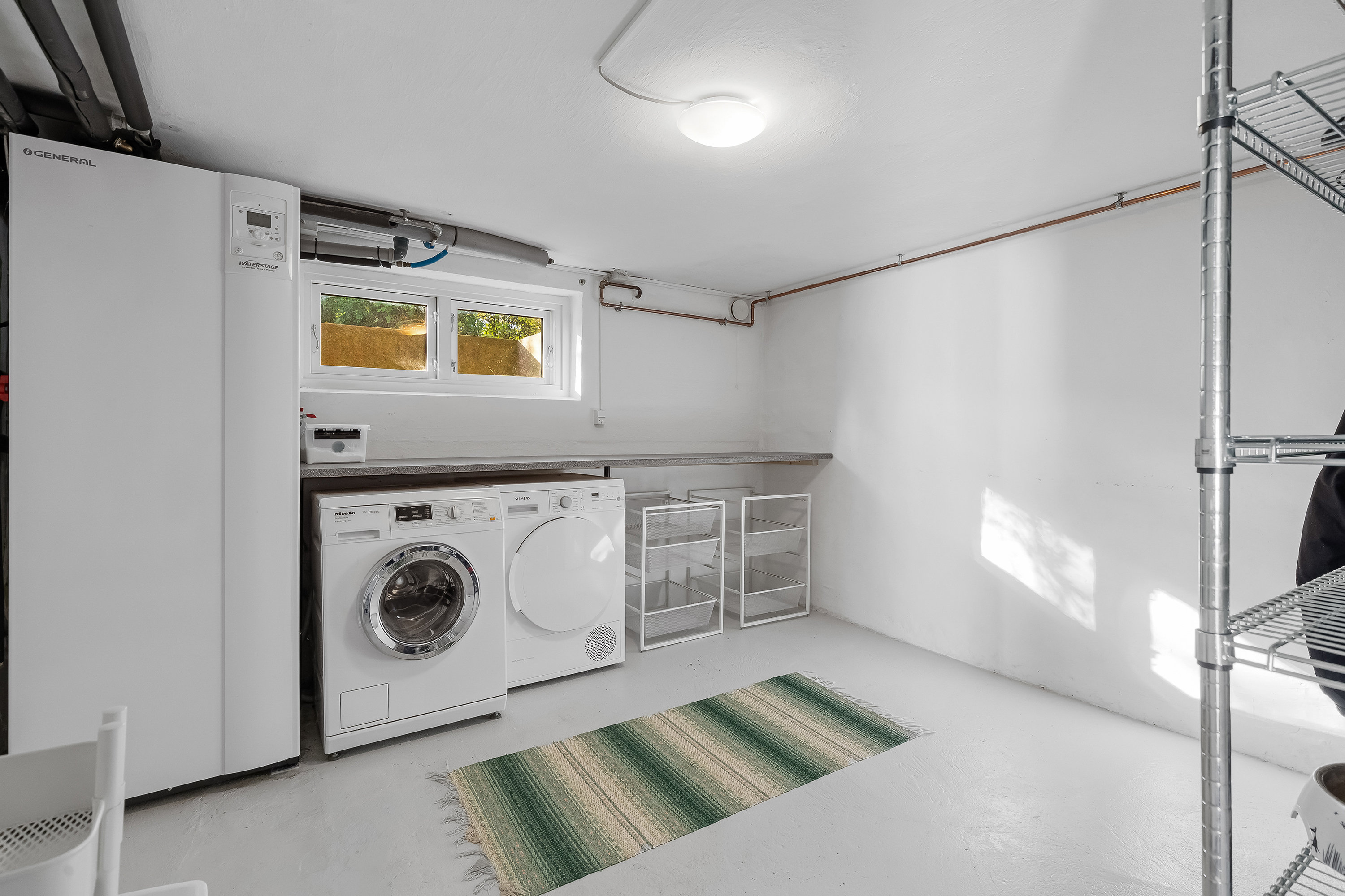 Fremhævet vaskerum billede i fuldskærmstilstand. Billede af Degnebakken 24, 4050 Skibby