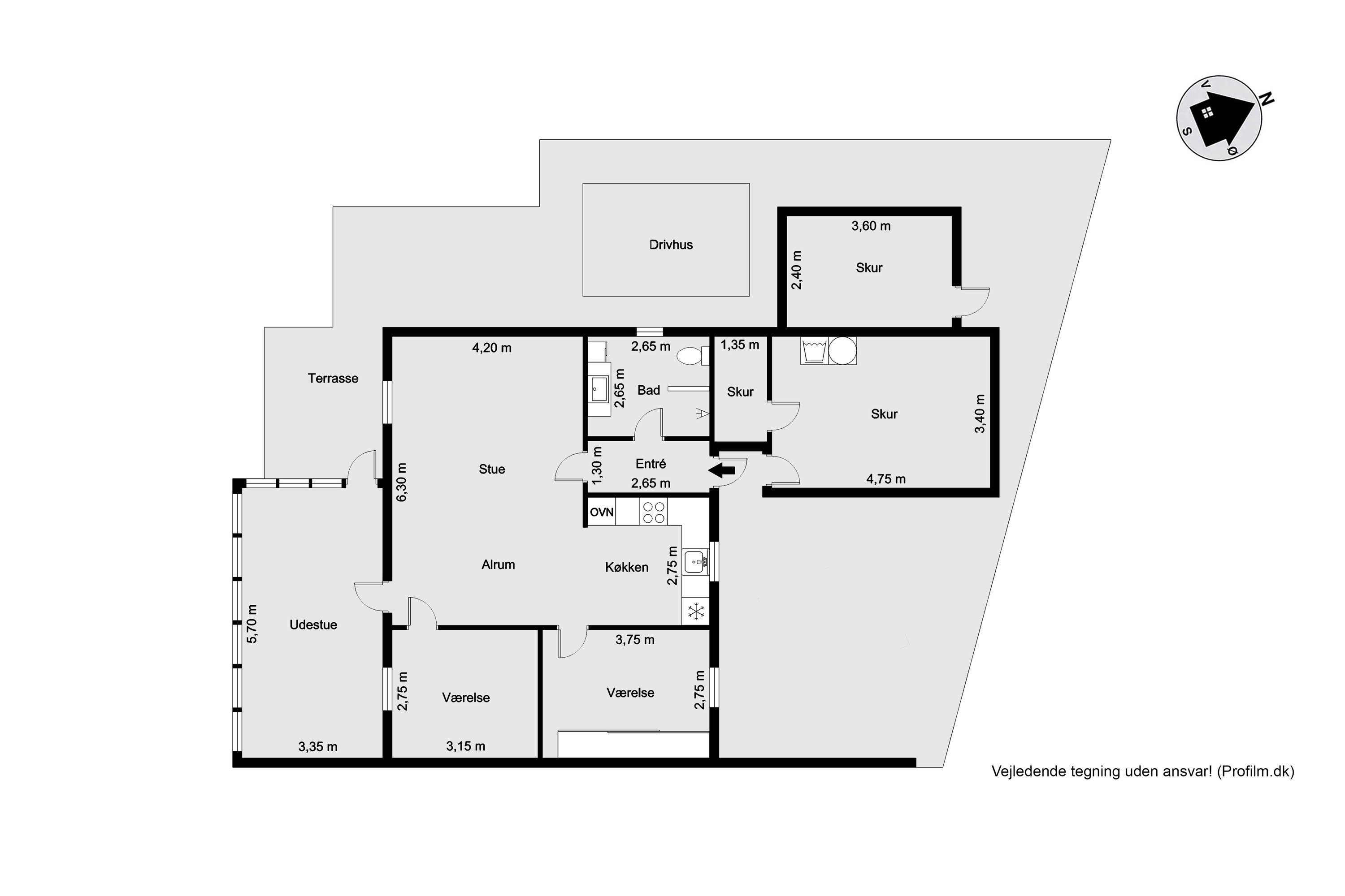 Plantegninger billede af Kobberupvej 71C, Mejrup, 7500 Holstebro