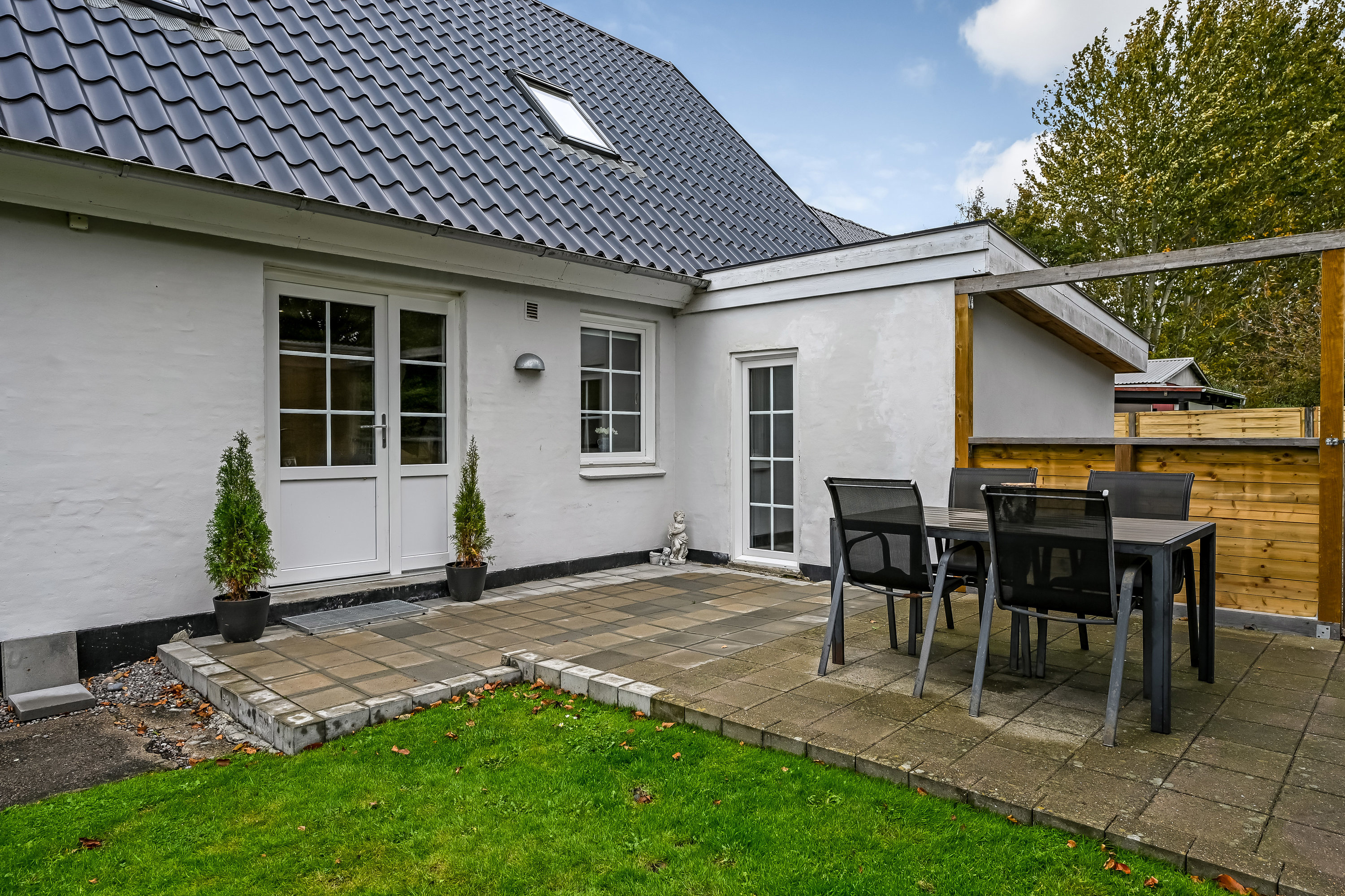 Fremhævet terrasse billede i fuldskærmstilstand. Billede af Tårngade 4, 6623 Vorbasse