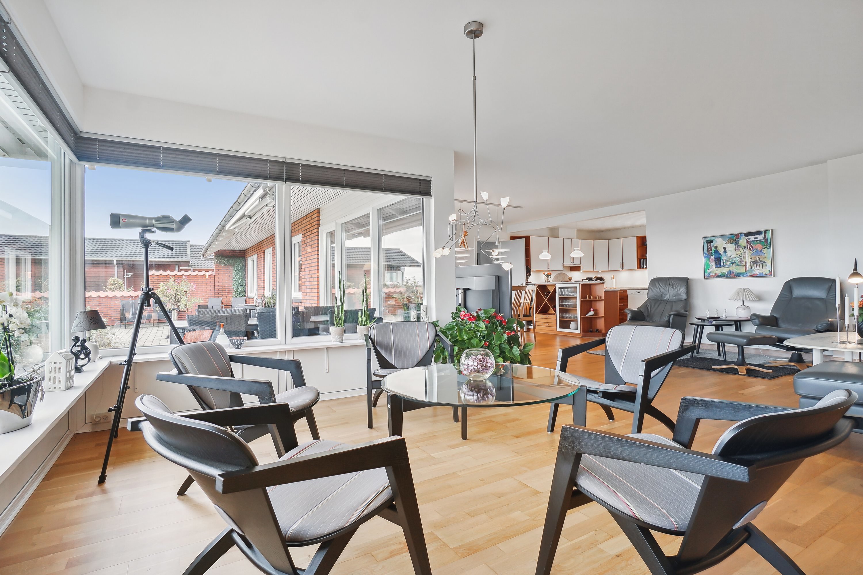 Fremhævet stue billede i fuldskærmstilstand. Billede af Søbrinken 14, 7700 Thisted