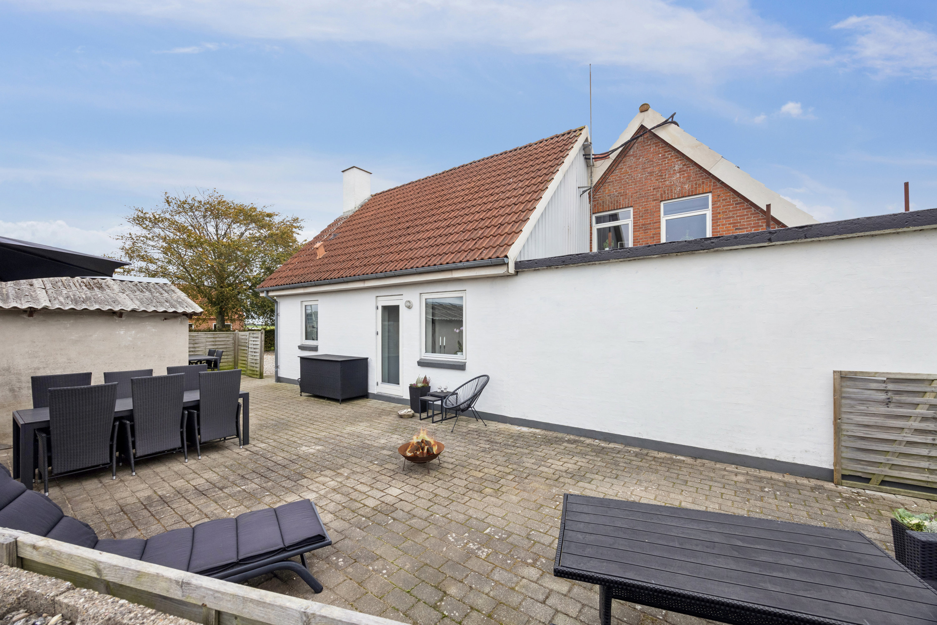 Fremhævet terrasse billede i fuldskærmstilstand. Billede af Egernvej 13, 9510 Arden