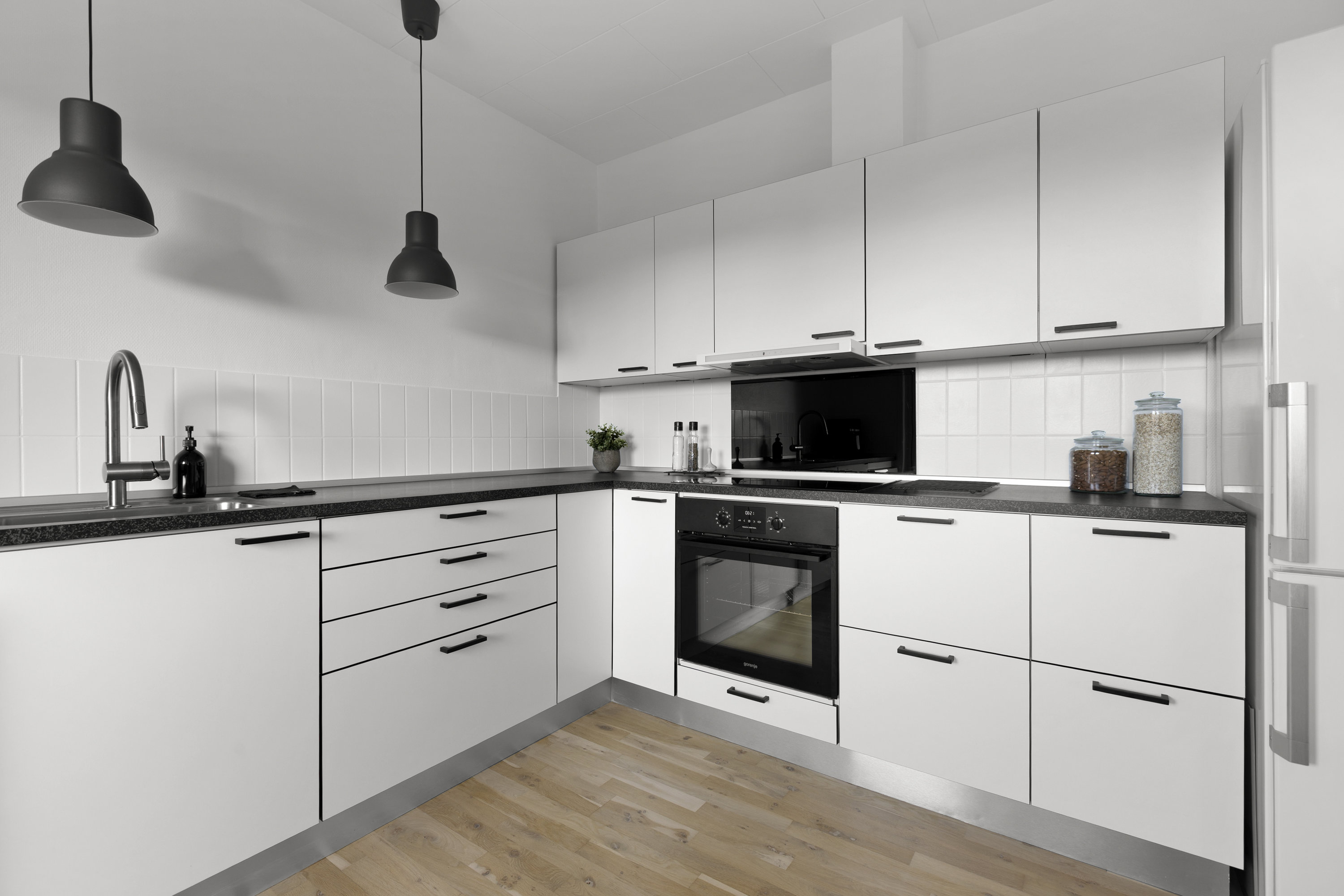 Fremhævet køkken billede i fuldskærmstilstand. Billede af Søndergade 14, 2. tv., 4180 Sorø