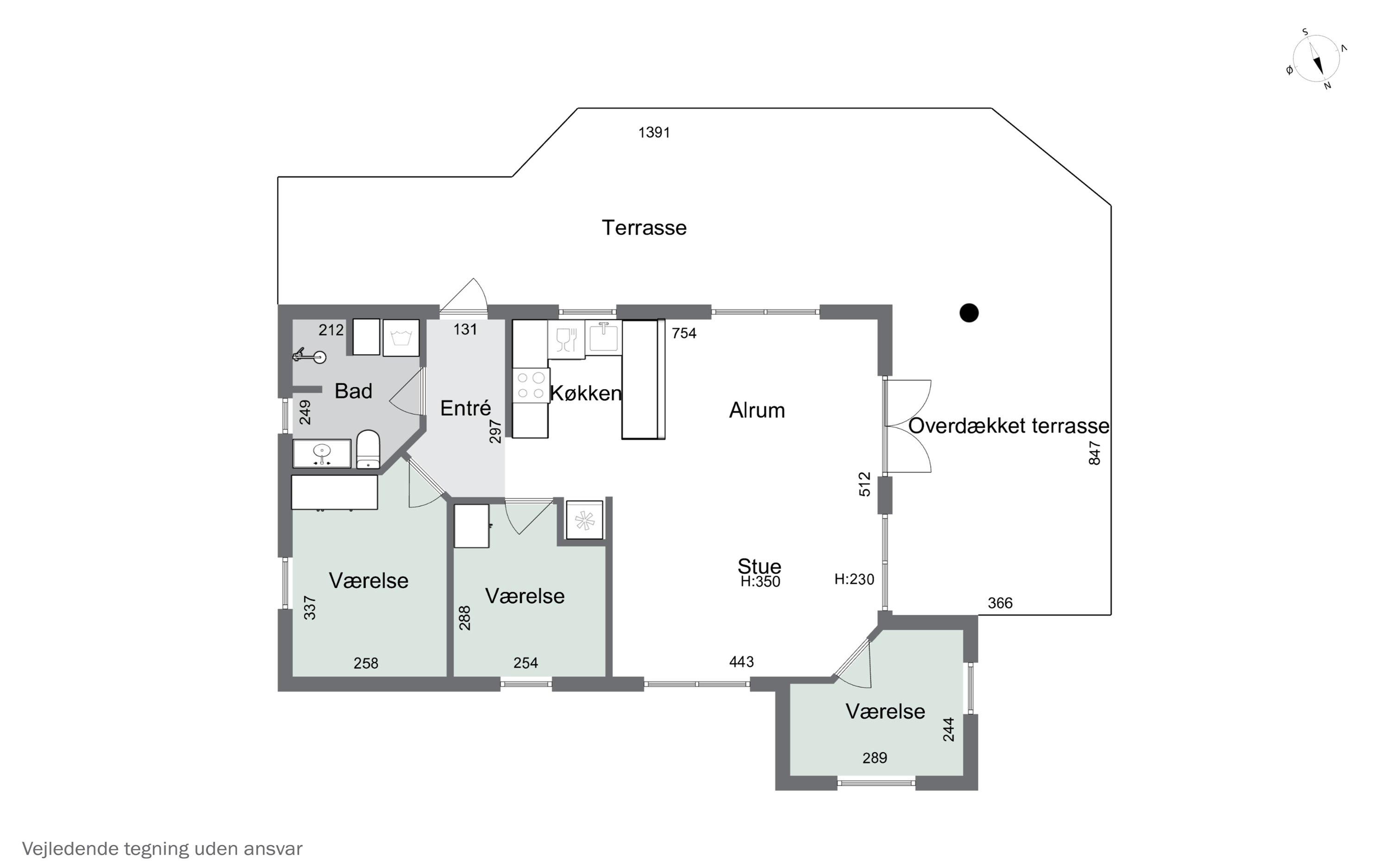 Plantegninger billede af Abildhøj 3, Veddinge, 4540 Fårevejle